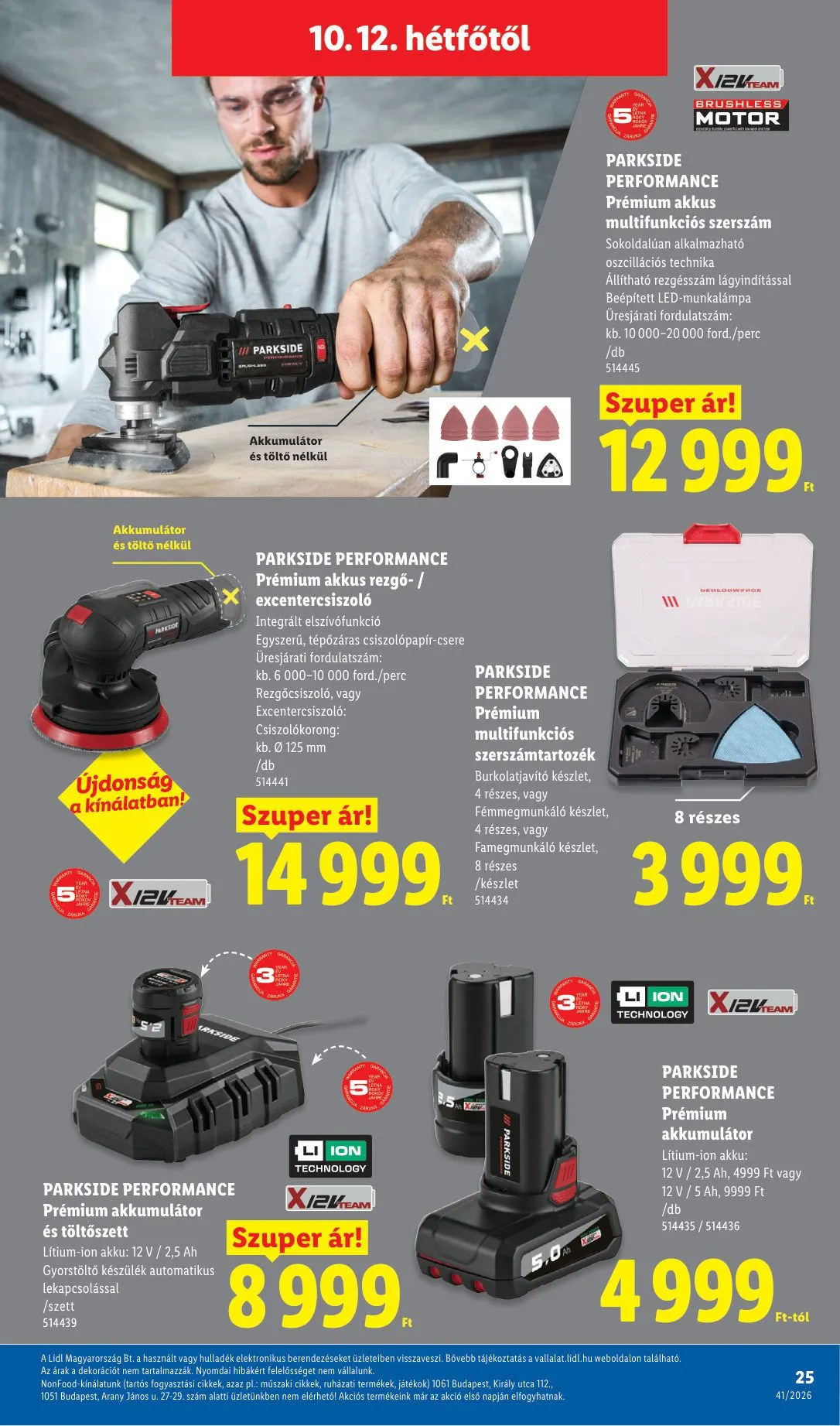 Katalógus Lidl — 2026-10-09 október 9.-tól október 31.-ig 2026. - Oldal 25