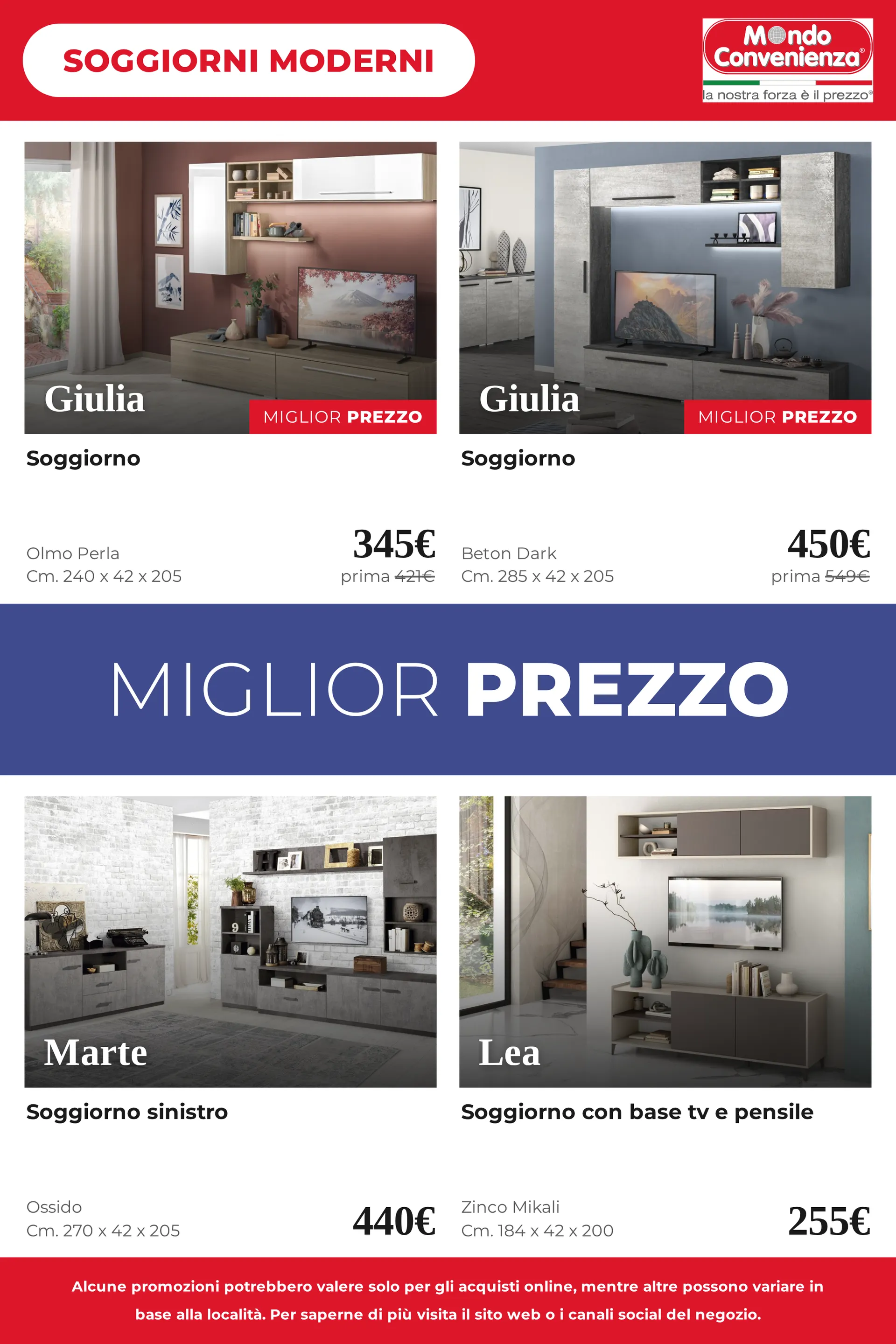 Mondo Convenienza — Catálogo 3 — 2026-10-27 da 27 ottobre a 13 novembre di 2026 - Pagina del volantino 25