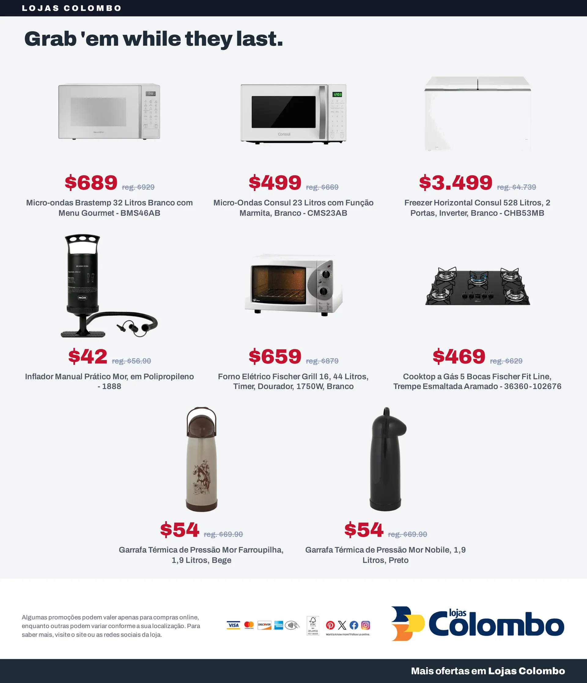 Encarte de Lojas Colombo — 2026-10-27 27 de outubro até 3 de novembro 2026 - Pagina 25