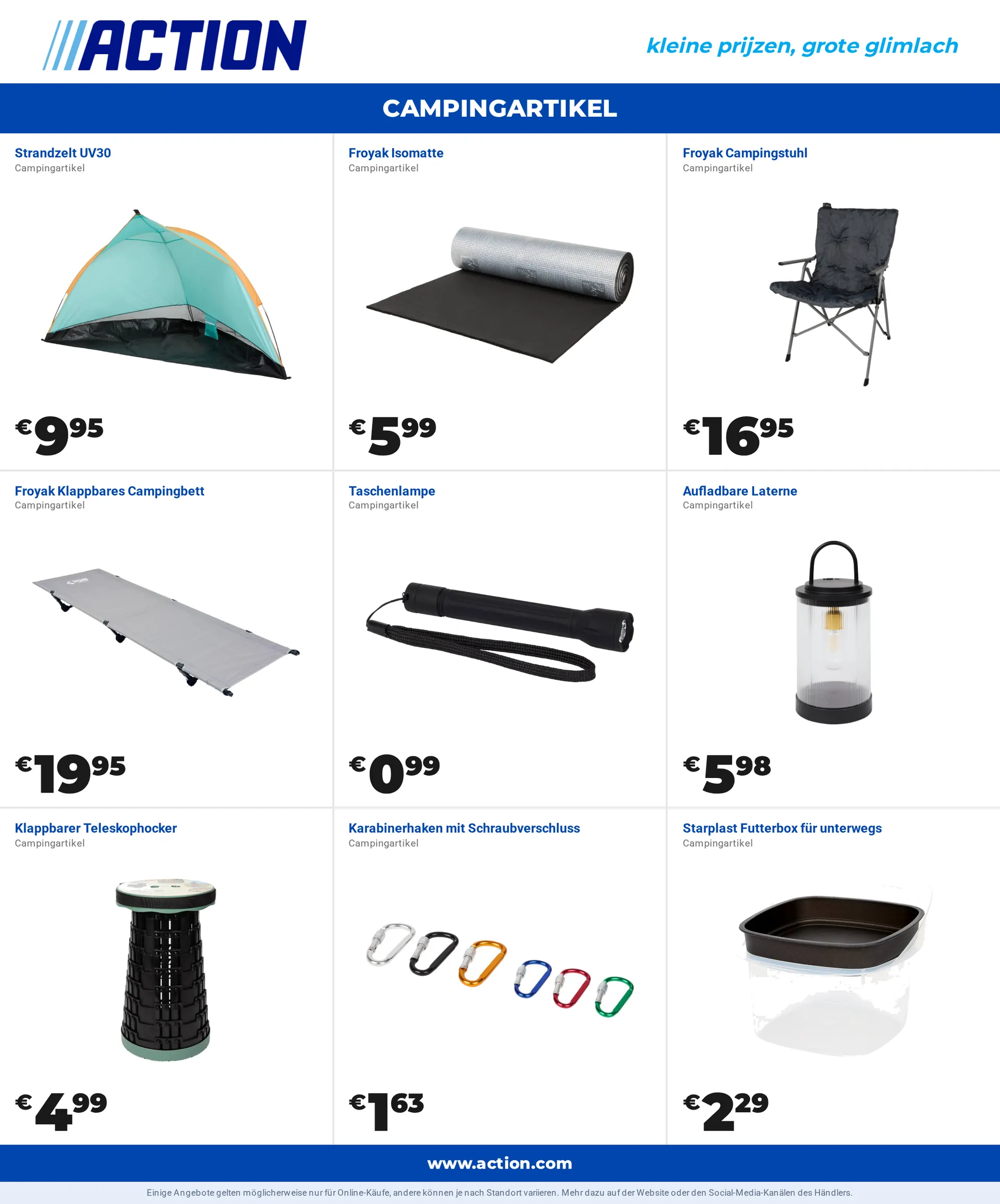 Sommerdeals gibt’s bei Action! von 10. August bis 24. August 2026 - Flugblätt seite 25