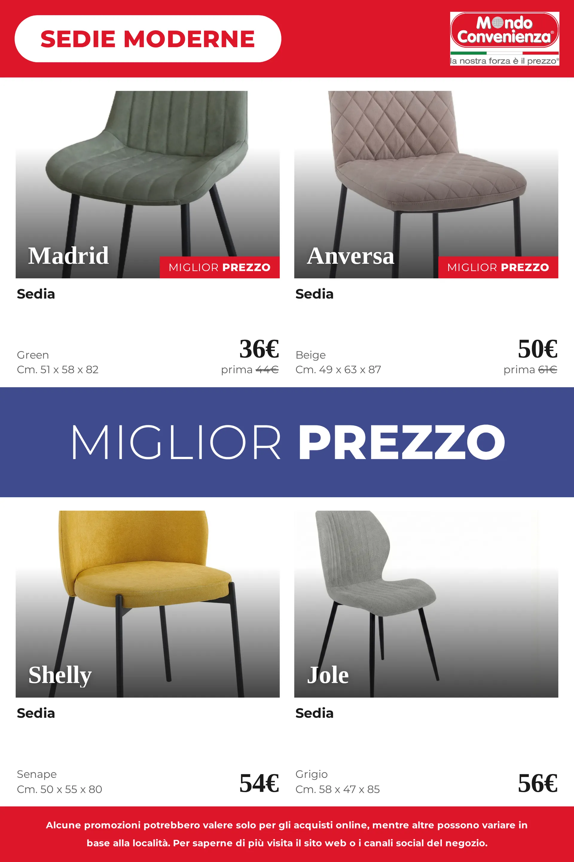 Mondo Convenienza — Catálogo 1 — 2026-10-27 da 27 ottobre a 13 novembre di 2026 - Pagina del volantino 26