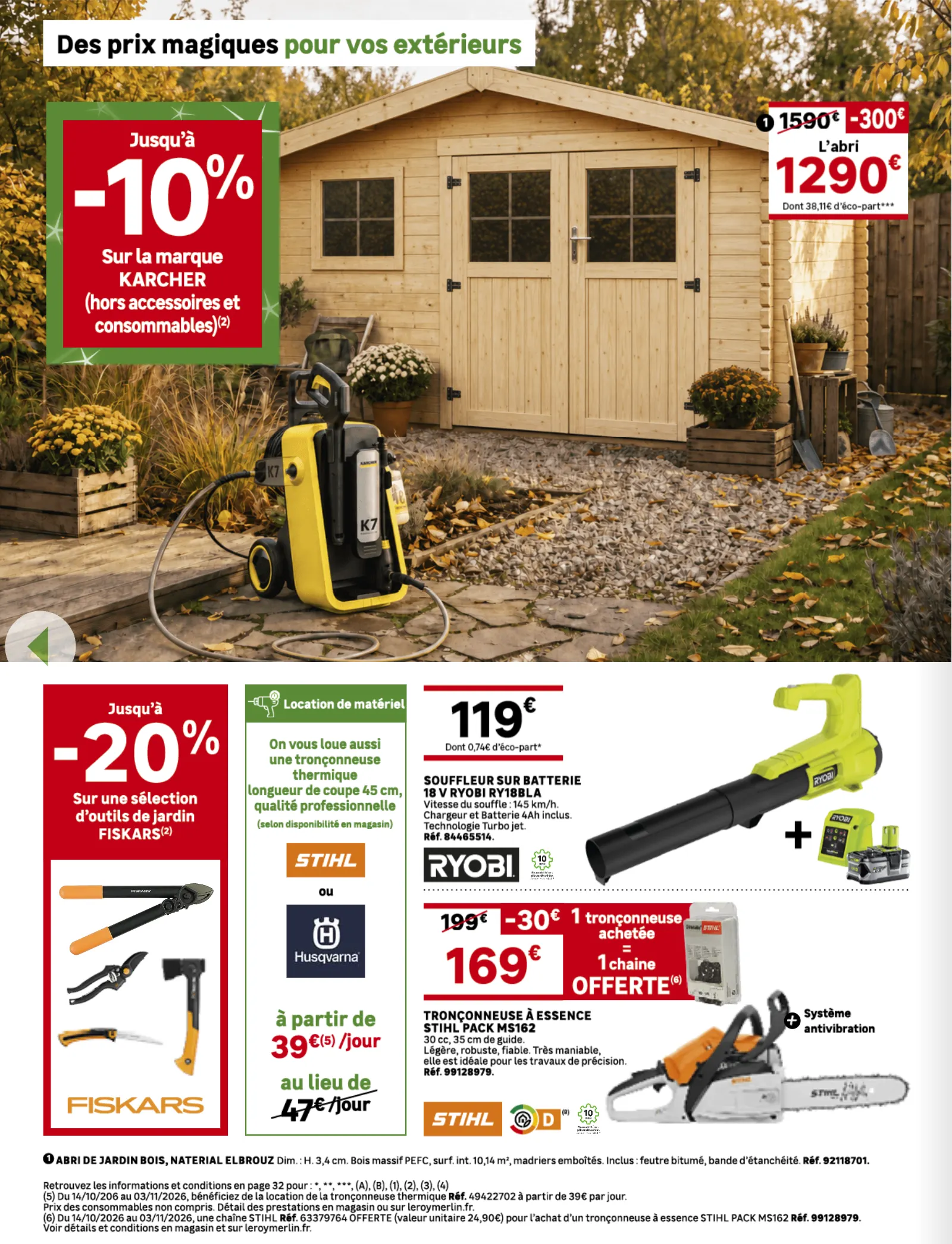 Leroy Merlin — 2026-10-14 du 14 octobre au 3 novembre 2026 - Catalogue page 26