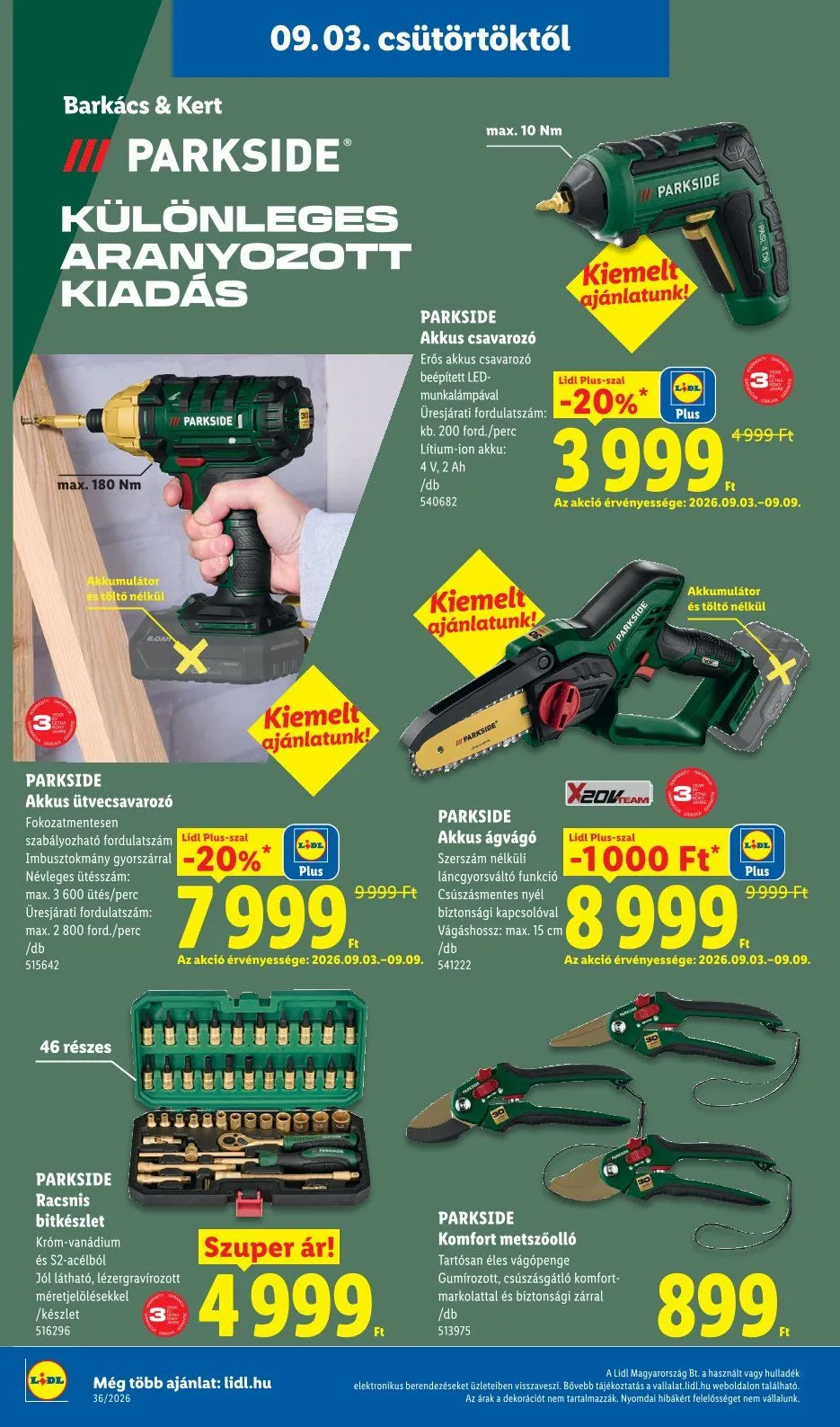 Katalógus Lidl — 2026-09-02 szeptember 2.-tól szeptember 5.-ig 2026. - Oldal 26