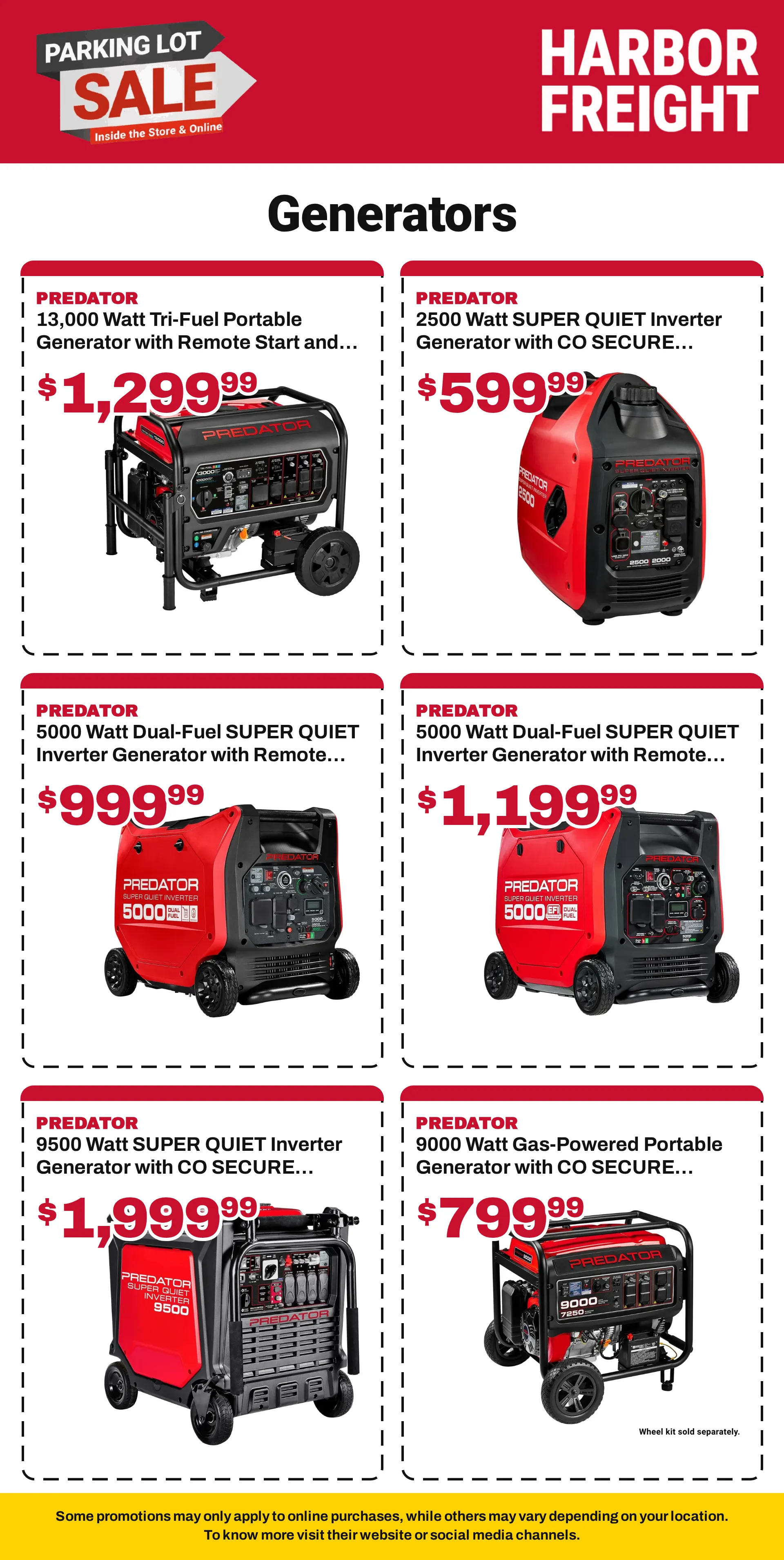 Weekly ad Harbor Freight — Tools — 2026-09-21 from September 21 to November 6 2026 - Page 26