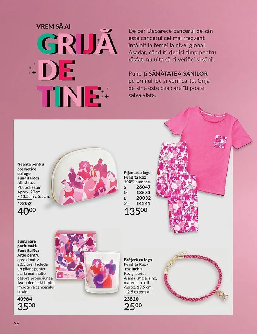 Catalog Avon Netarat de la 1 aprilie până la 30 aprilie 2025 - Revista Pagina 26