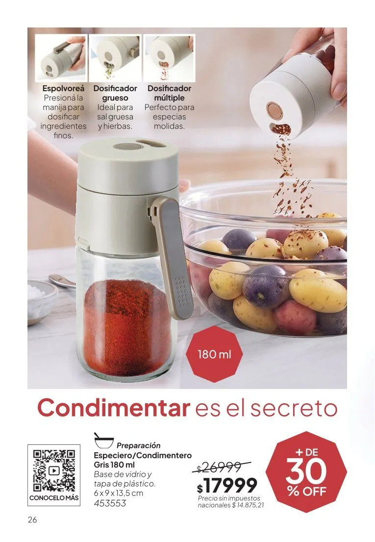 Ofertas de Tupperware — 2026-10-07 7 de octubre al 31 de octubre 2026 - Página 26 del catálogo