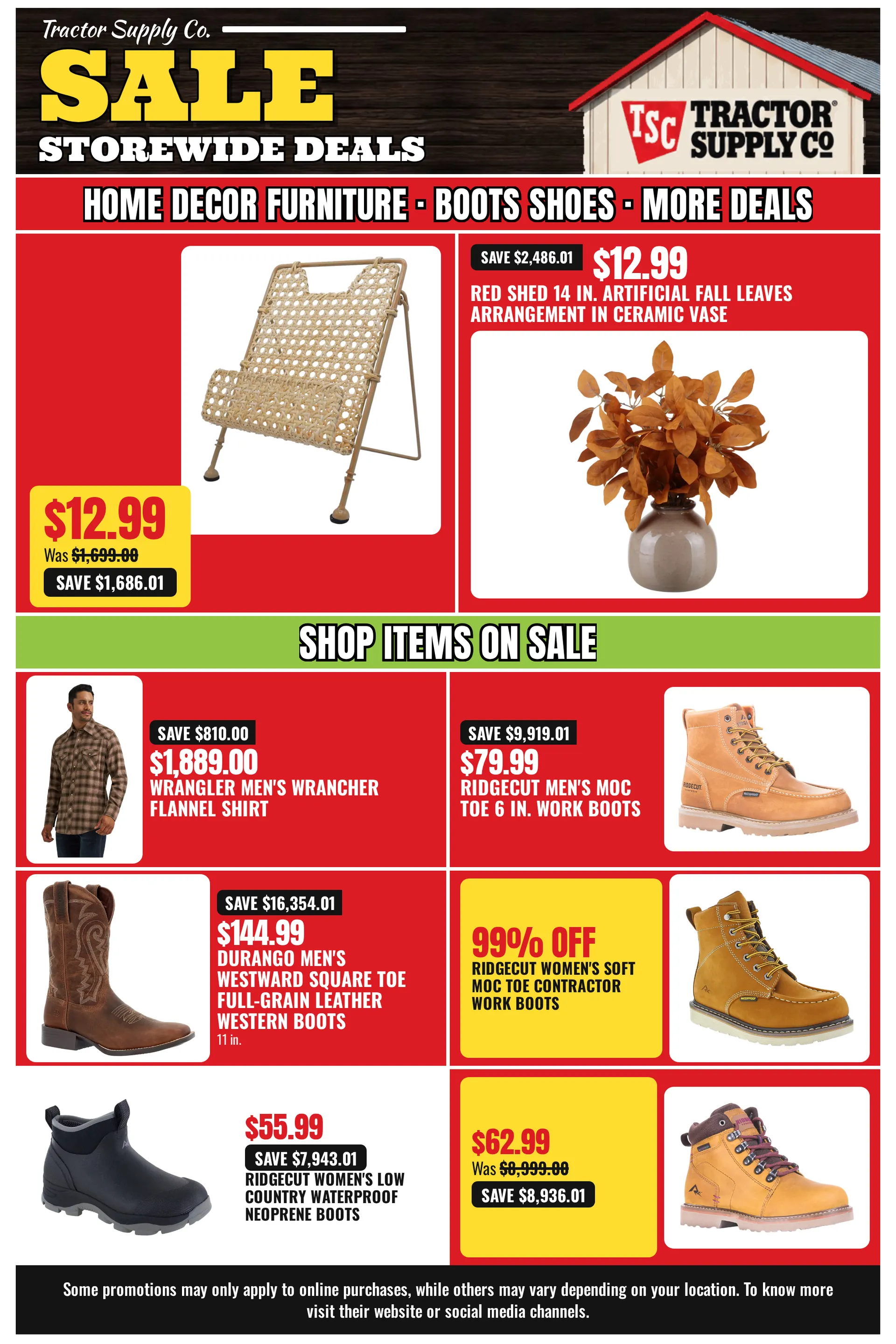 Weekly promotion Tractor Supply Co. — Catálogo 1 — 2026-10-20 spanning from October 20 to November 4 2026 - Page 26 for Catalogue 365