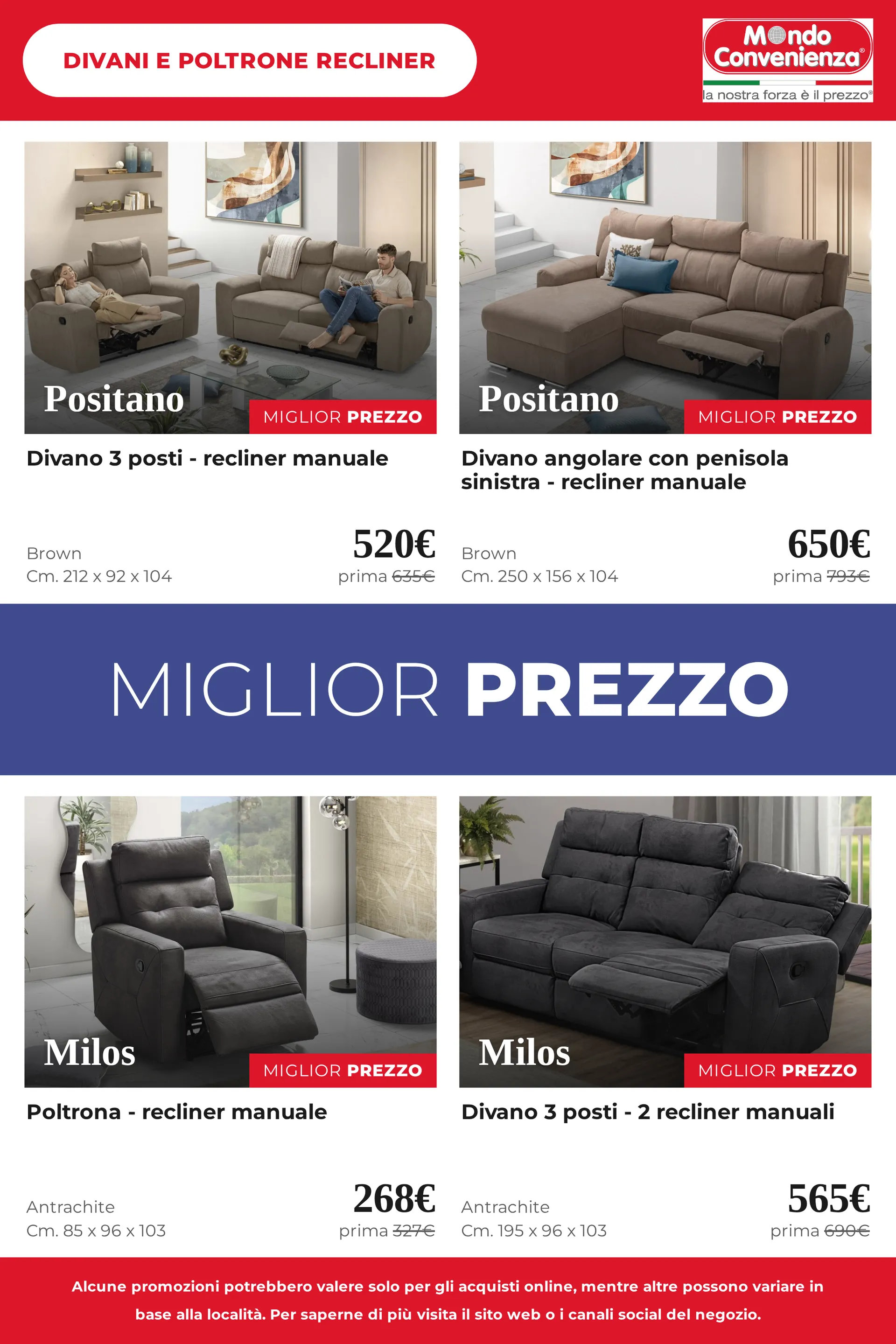 Mondo Convenienza — 2026-09-08 da 8 settembre a 23 settembre di 2026 - Pagina del volantino 26