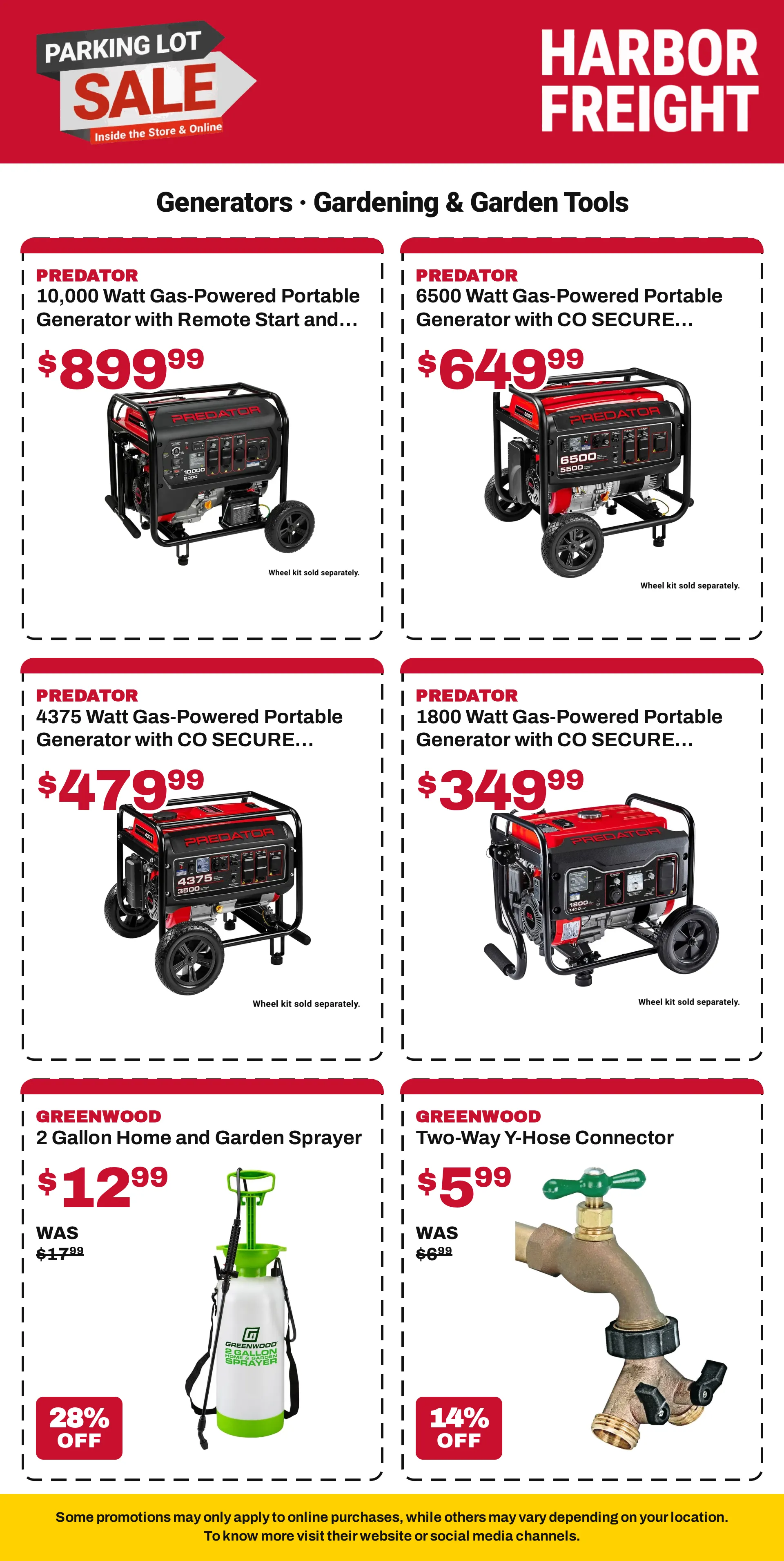 Weekly ad Harbor Freight — Tools — 2026-09-21 from September 21 to November 4 2026 - Page 27