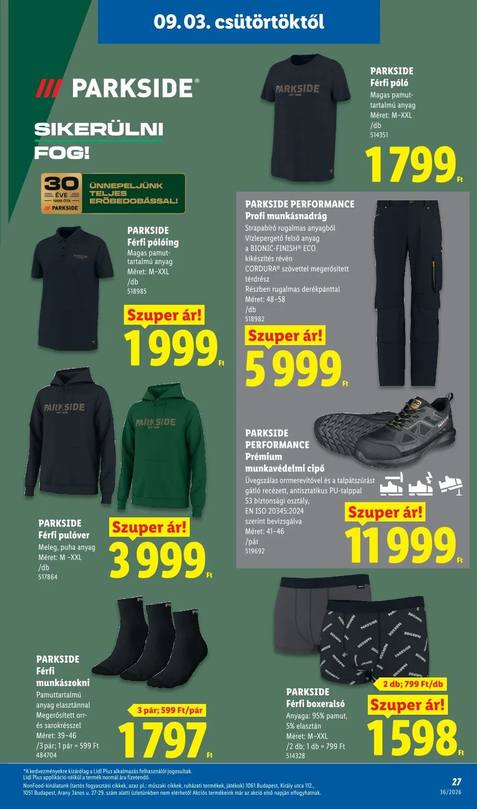 Katalógus Lidl — 2026-09-02 szeptember 2.-tól szeptember 5.-ig 2026. - Oldal 27