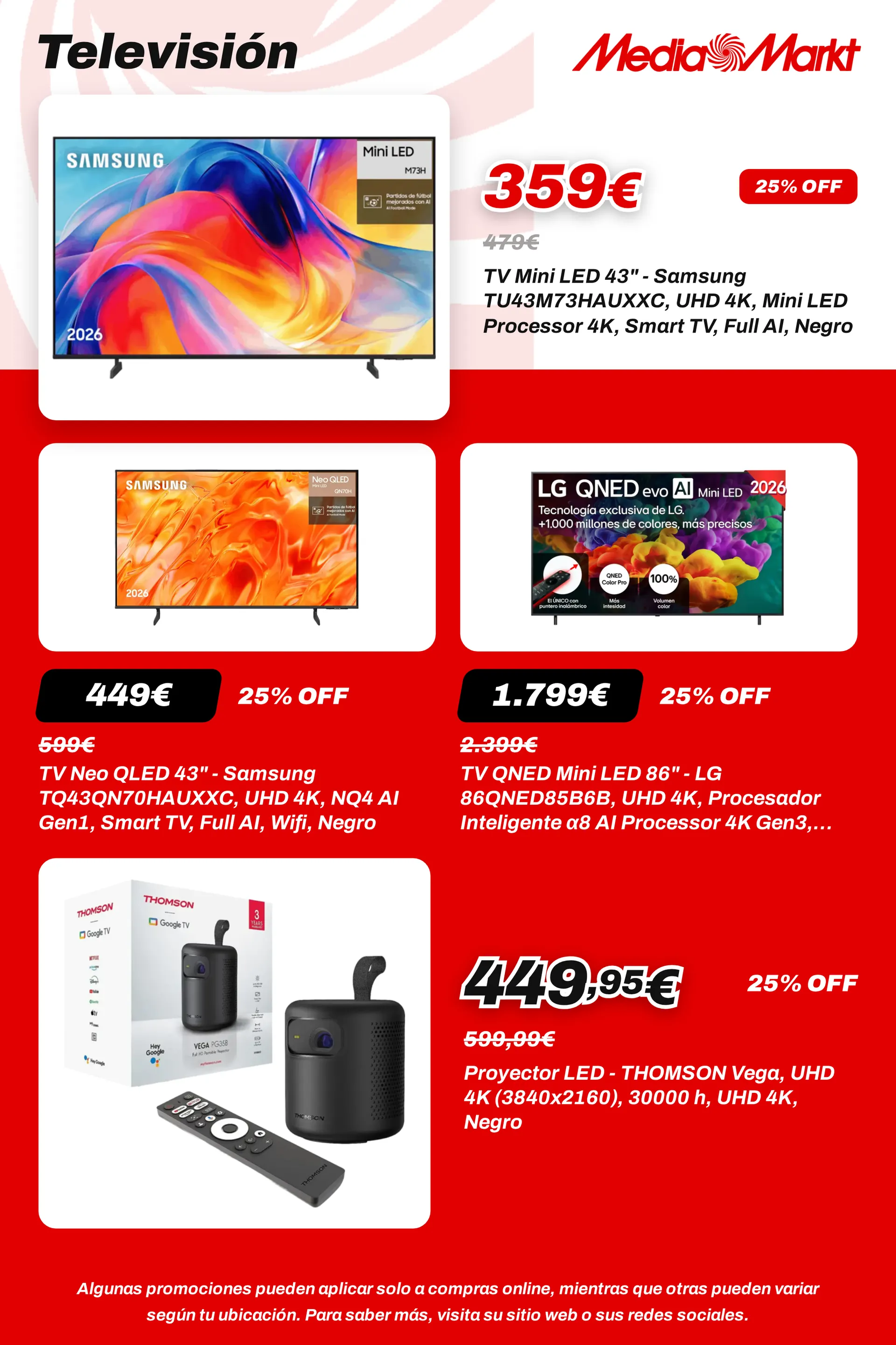 Catálogo de MediaMarkt — TVs y Monitores — 2026-09-14 14 de septiembre al 5 de octubre 2026 - Página 28