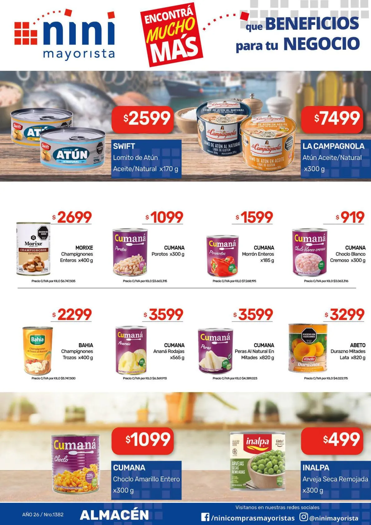 Ofertas de Nini Mayorista — 2026-10-19 19 de octubre al 25 de octubre 2026 - Página 28 del catálogo