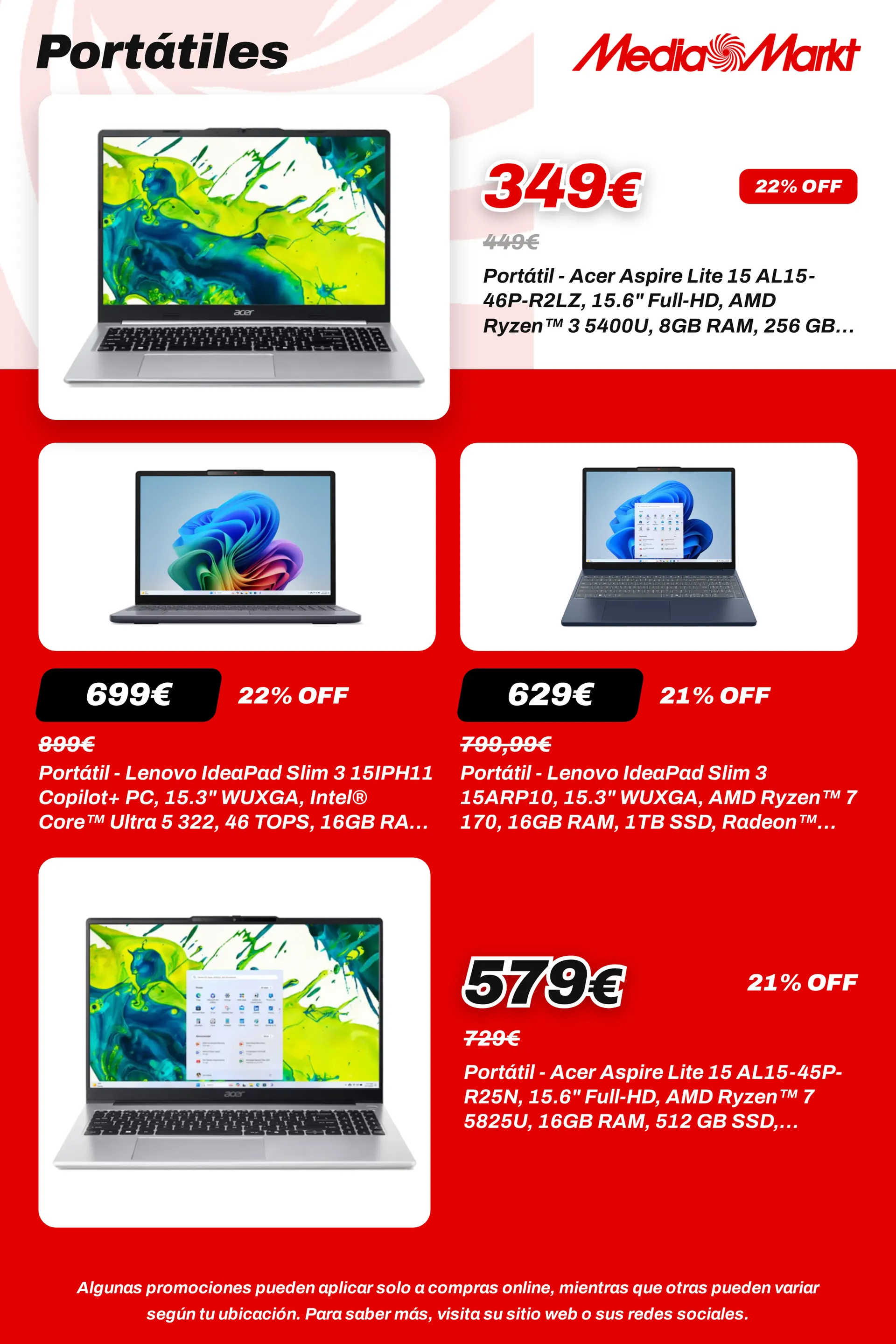 Catálogo de MediaMarkt — Portatiles — 2026-09-14 14 de septiembre al 5 de octubre 2026 - Página 28