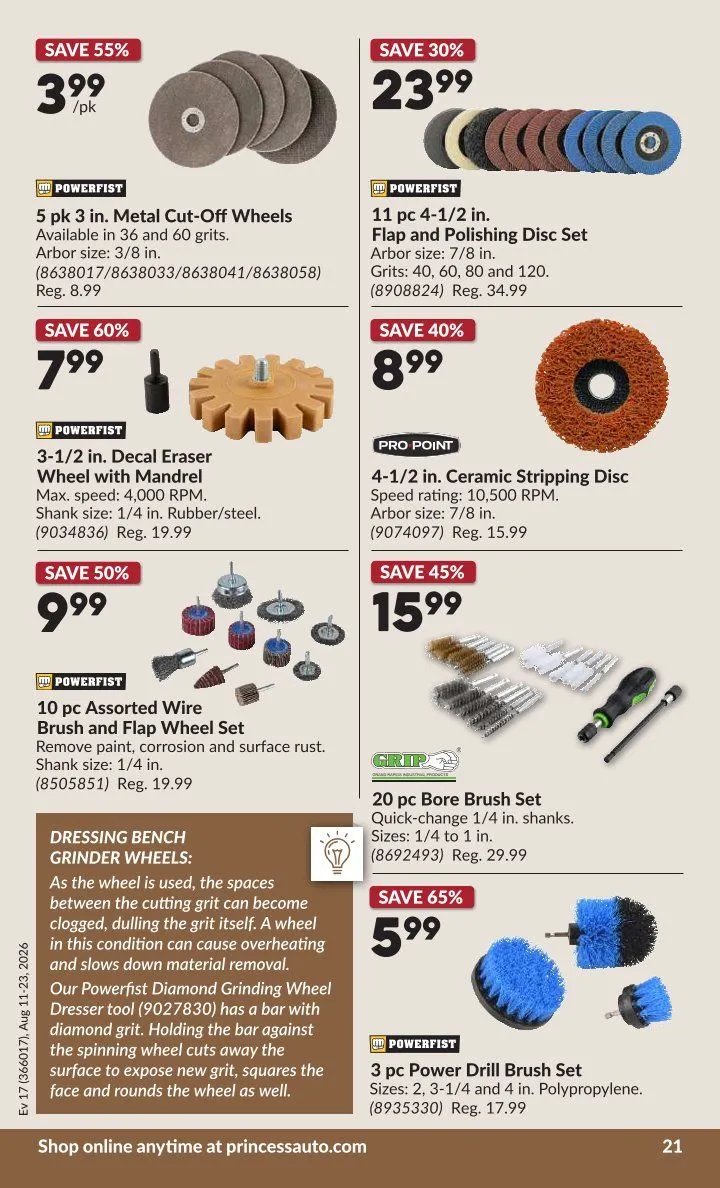 Princess Auto — 2026-08-20 from August 11 to August 23 2026 - flyer page 28