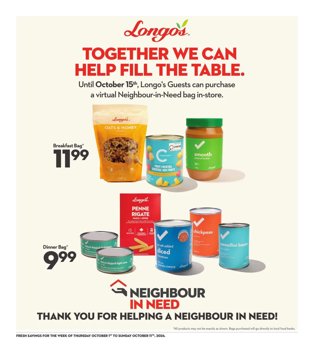 Longo's — 2026-10-01 from October 1 to October 11 2026 - flyer page 28