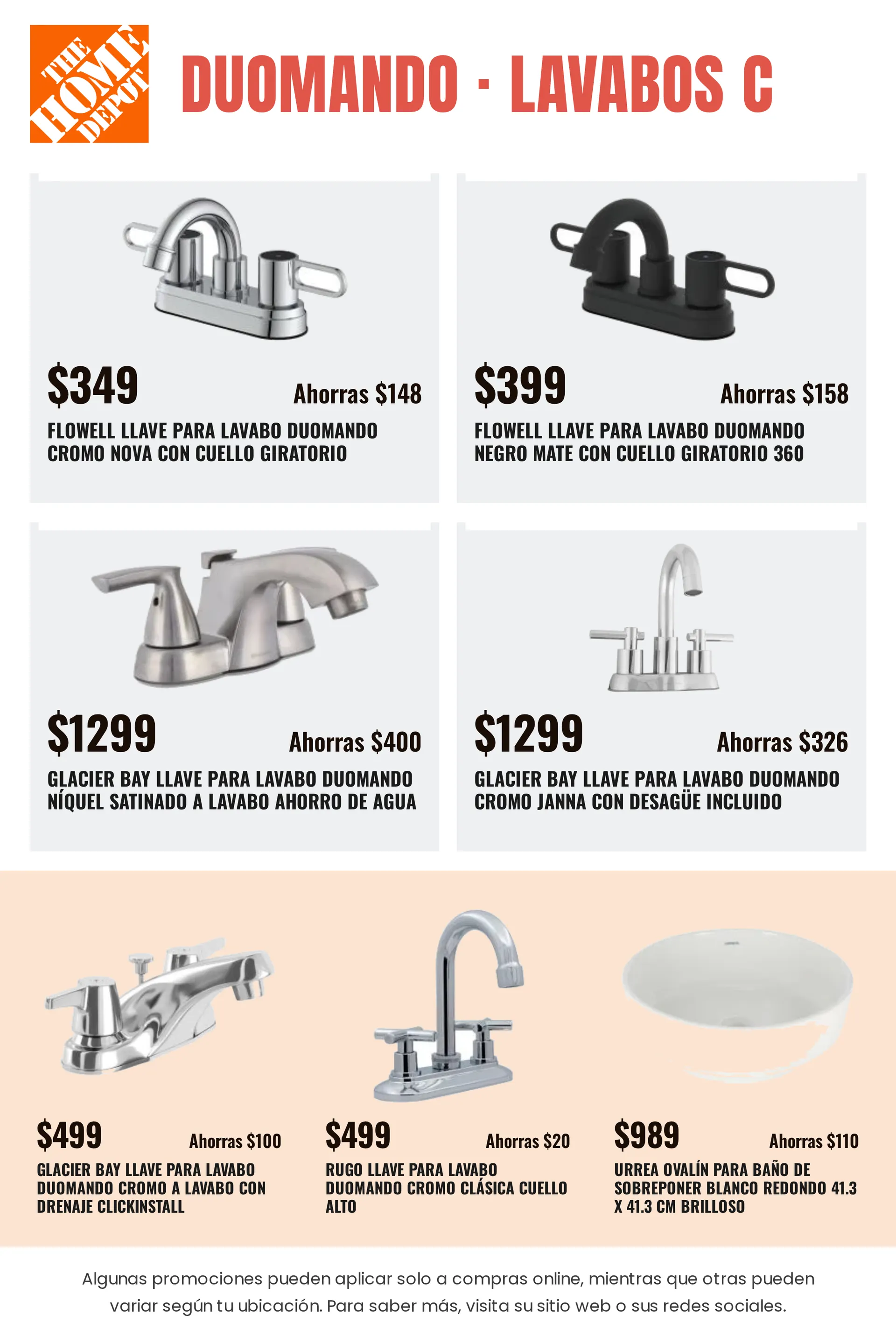 Catálogo de The Home Depot — Catálogo 1 — 2026-09-22 22 de septiembre al 7 de octubre 2026 - Pagina 29
