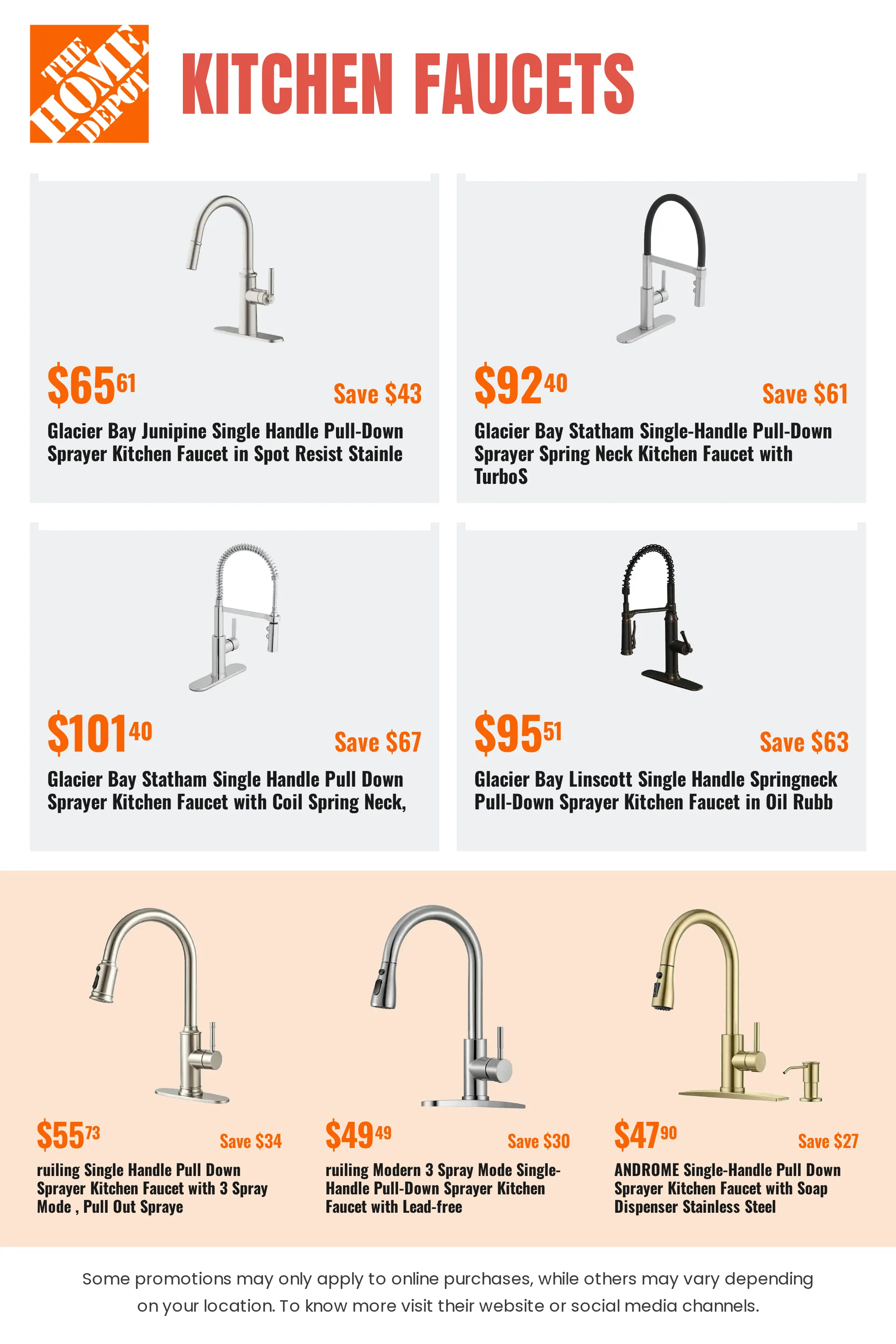 Weekly promotion The Home Depot — Catálogo 1 — 2026-10-20 spanning from October 20 to November 4 2026 - Page 29 for Catalogue 365