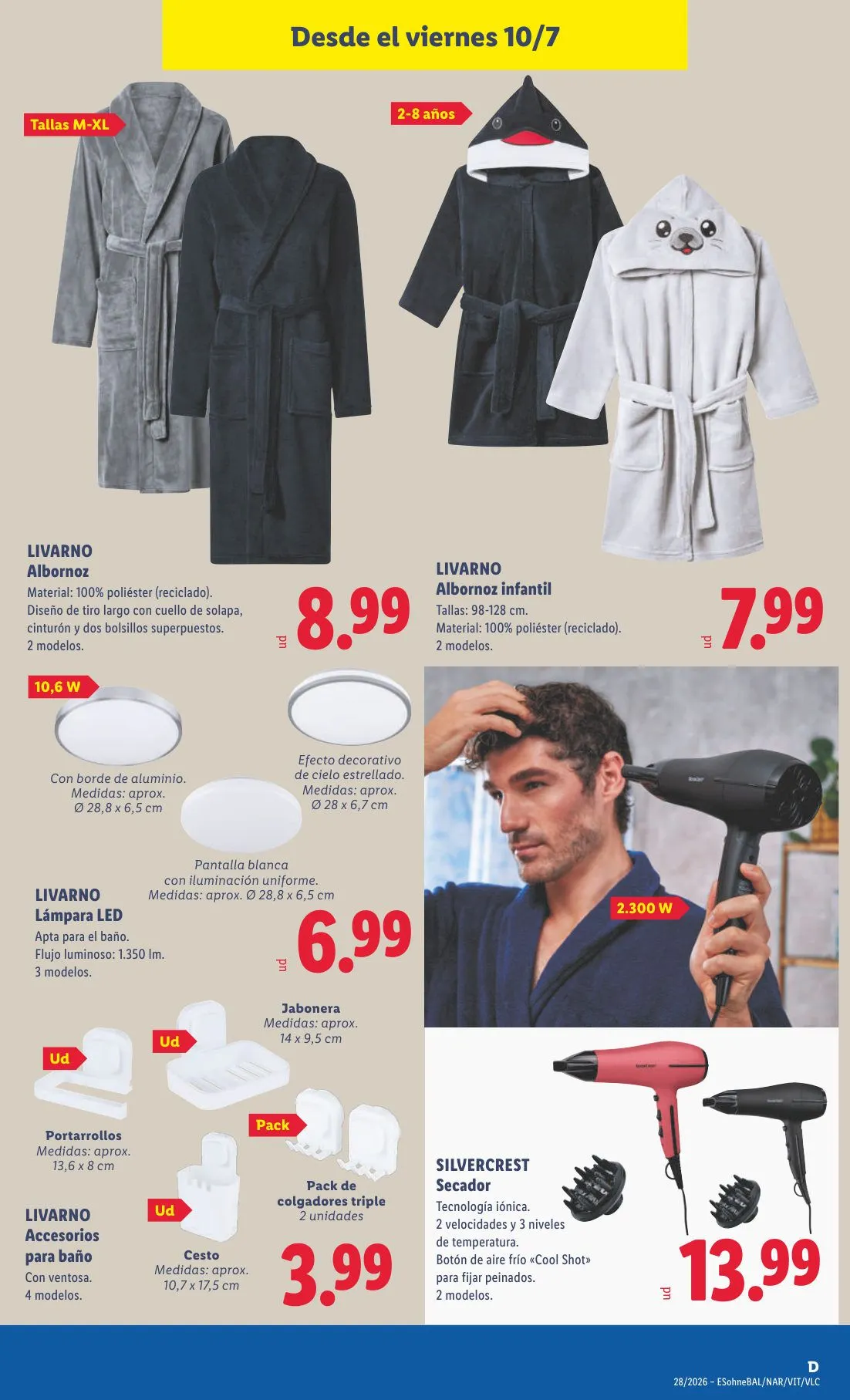Catálogo de Lidl — Folleto Bazar 6 de julio al 17 de julio 2026 - Página 29