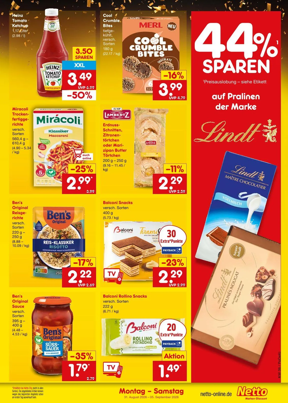 Netto Marken-Discount — 2026-08-31 van 31 augustus tot 5 september 2026 - Folder pagina 29