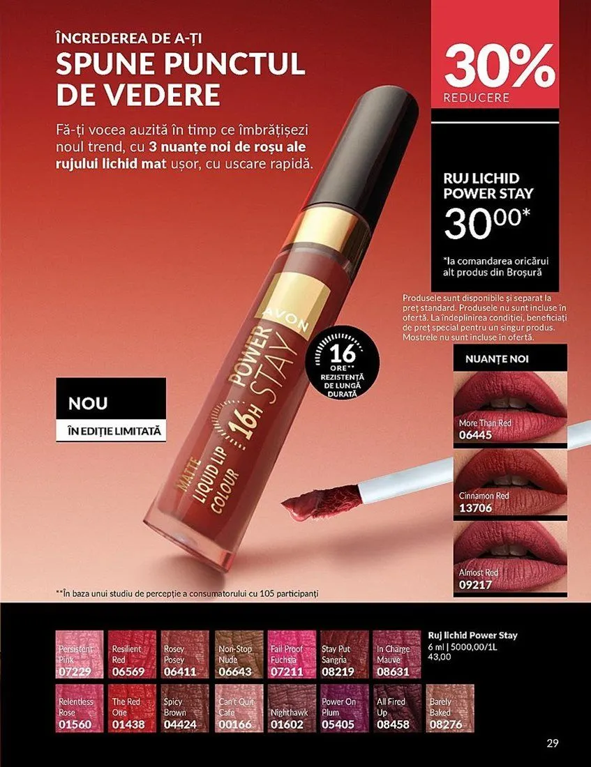 Catalog Avon Netarat de la 1 aprilie până la 30 aprilie 2025 - Revista Pagina 29