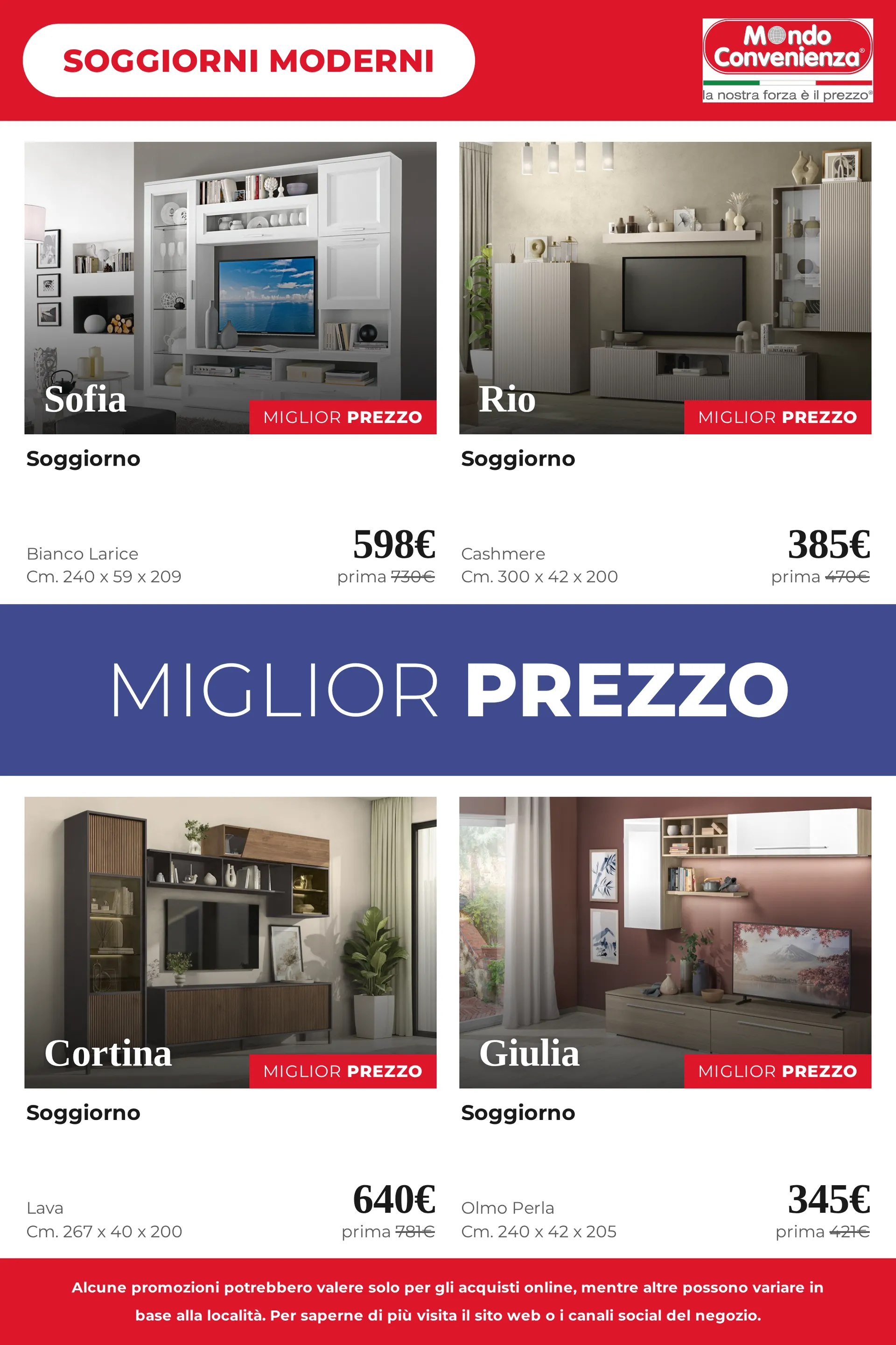 Mondo Convenienza — Catálogo 1 — 2026-09-23 da 23 settembre a 12 ottobre di 2026 - Pagina del volantino 29