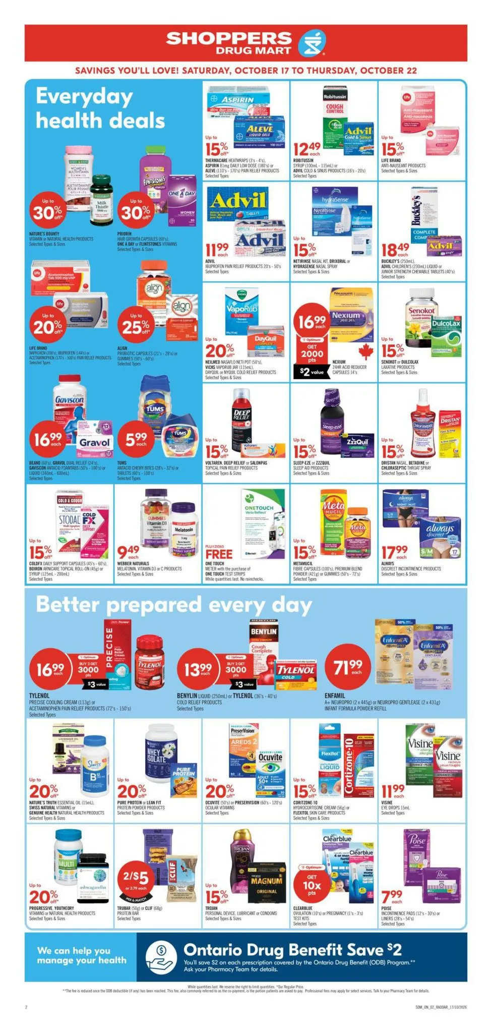 Shoppers Drug Mart — 2026-10-19 from October 19 to October 22 2026 - flyer page 29