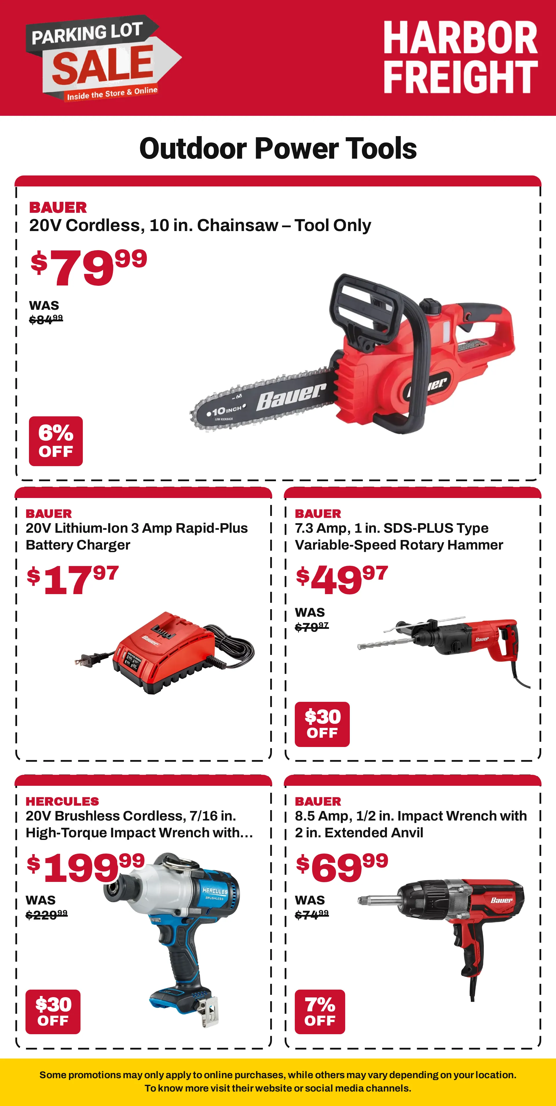 Weekly ad Harbor Freight — Tools — 2026-09-21 from September 21 to November 6 2026 - Page 29