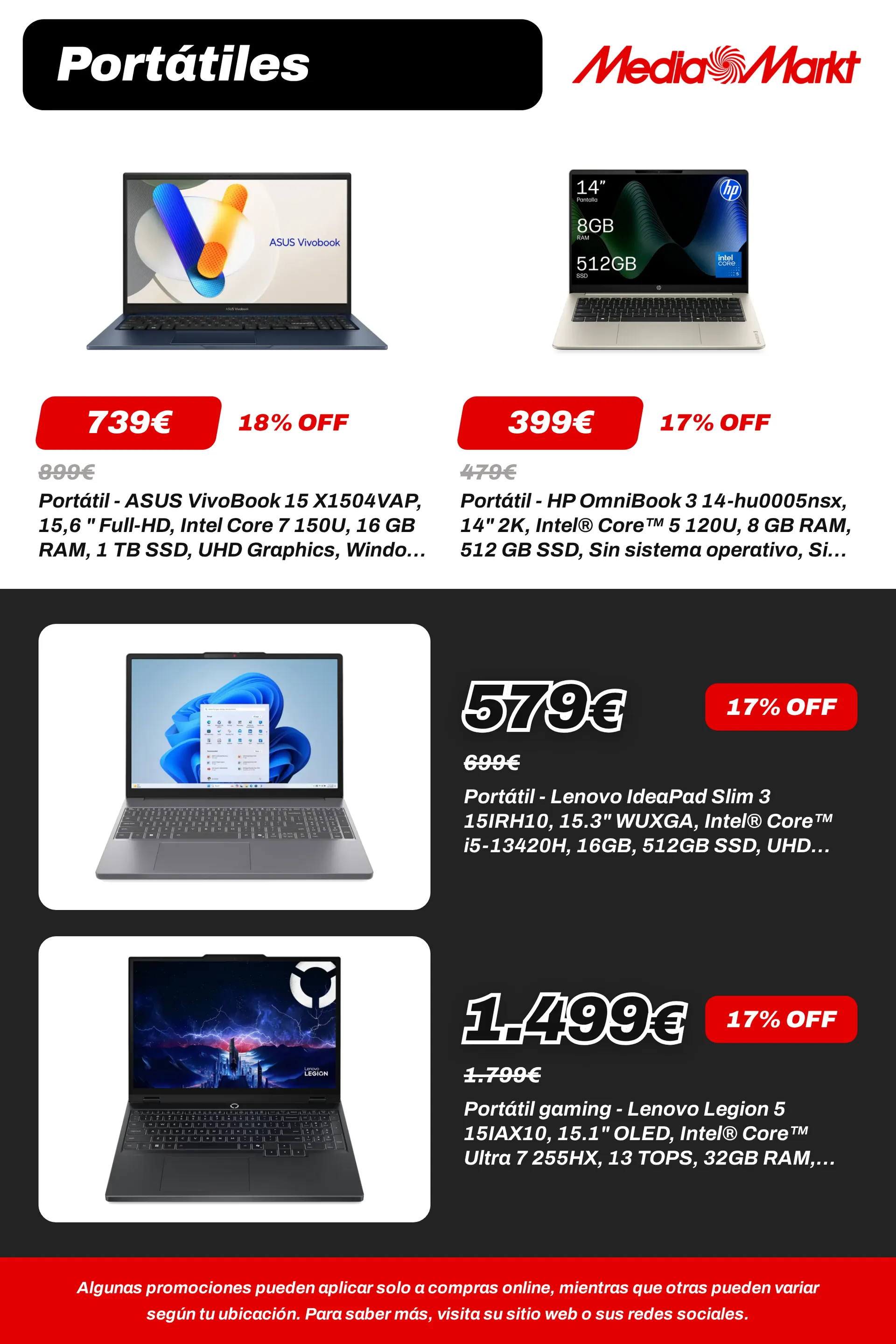 Catálogo de MediaMarkt — Portatiles — 2026-09-14 14 de septiembre al 5 de octubre 2026 - Página 30