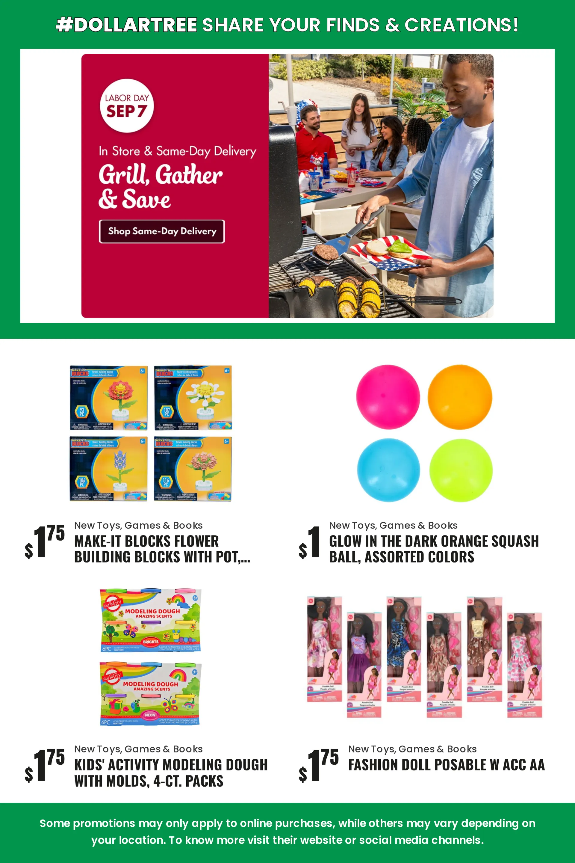 Weekly promotion Dollar Tree — 2026-09-03 spanning from September 3 to September 10 2026 - Page 30 for Catalogue 365