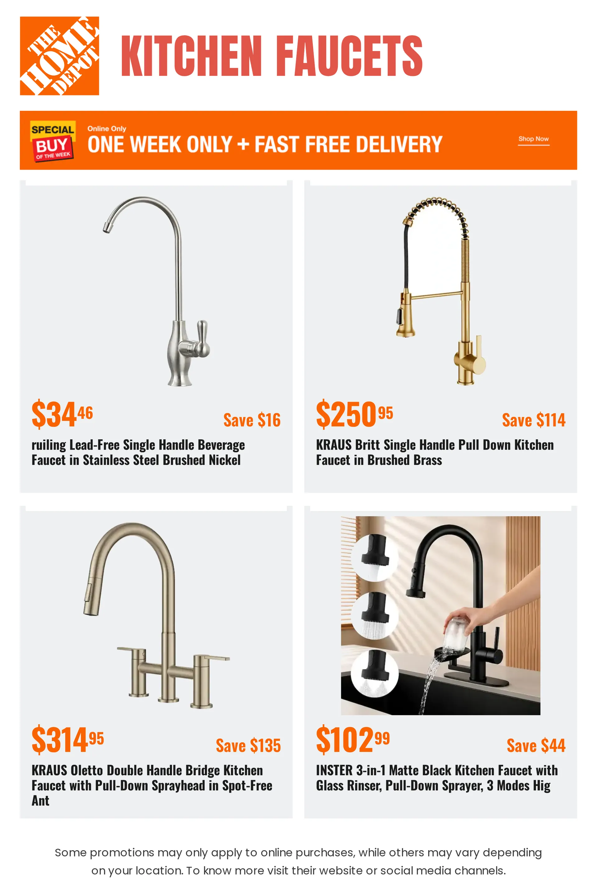 Weekly promotion The Home Depot — Catálogo 1 — 2026-10-20 spanning from October 20 to November 4 2026 - Page 30 for Catalogue 365