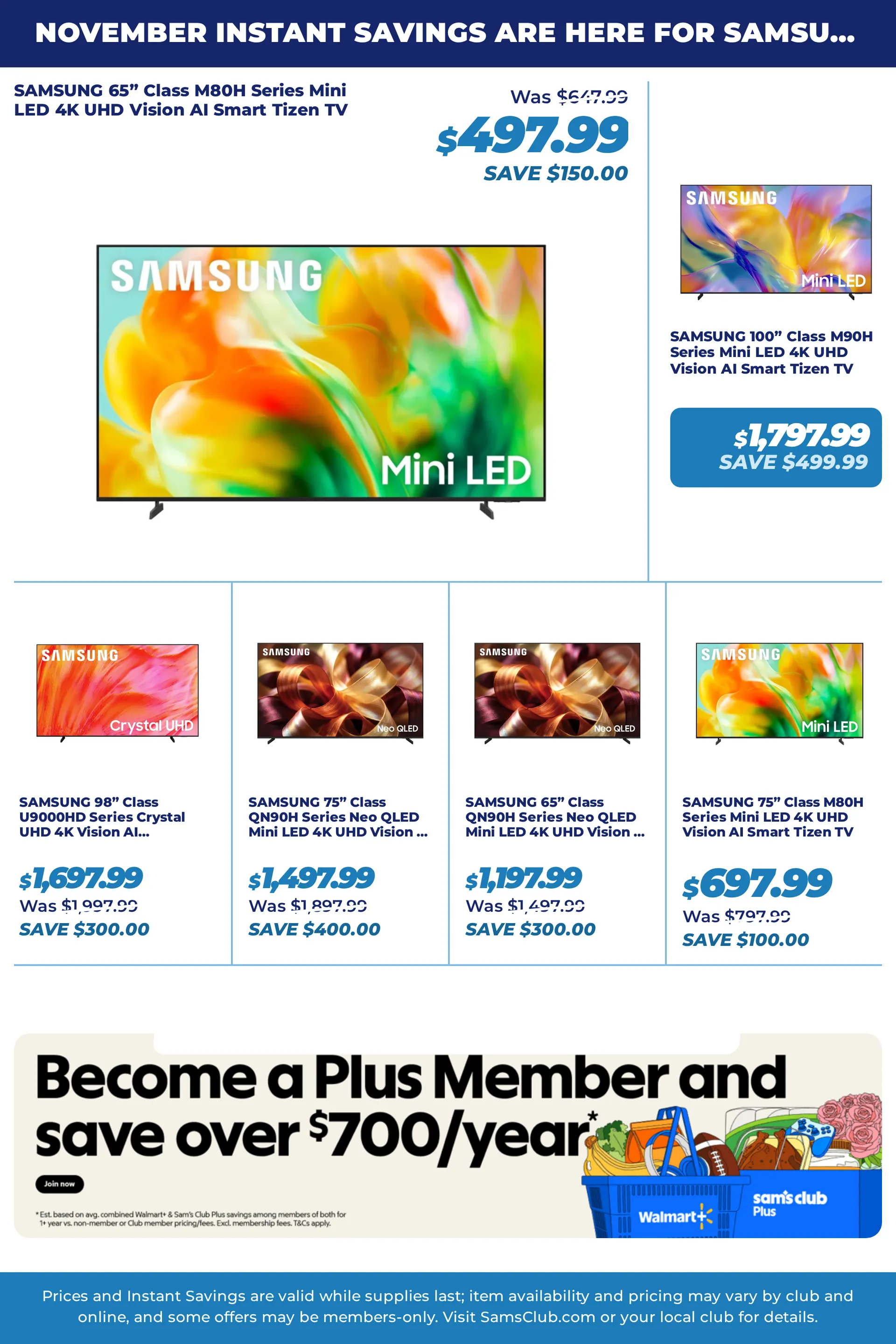 Weekly ad Sam's Club — 2026-10-28 from October 28 to November 12 2026 - Page 30