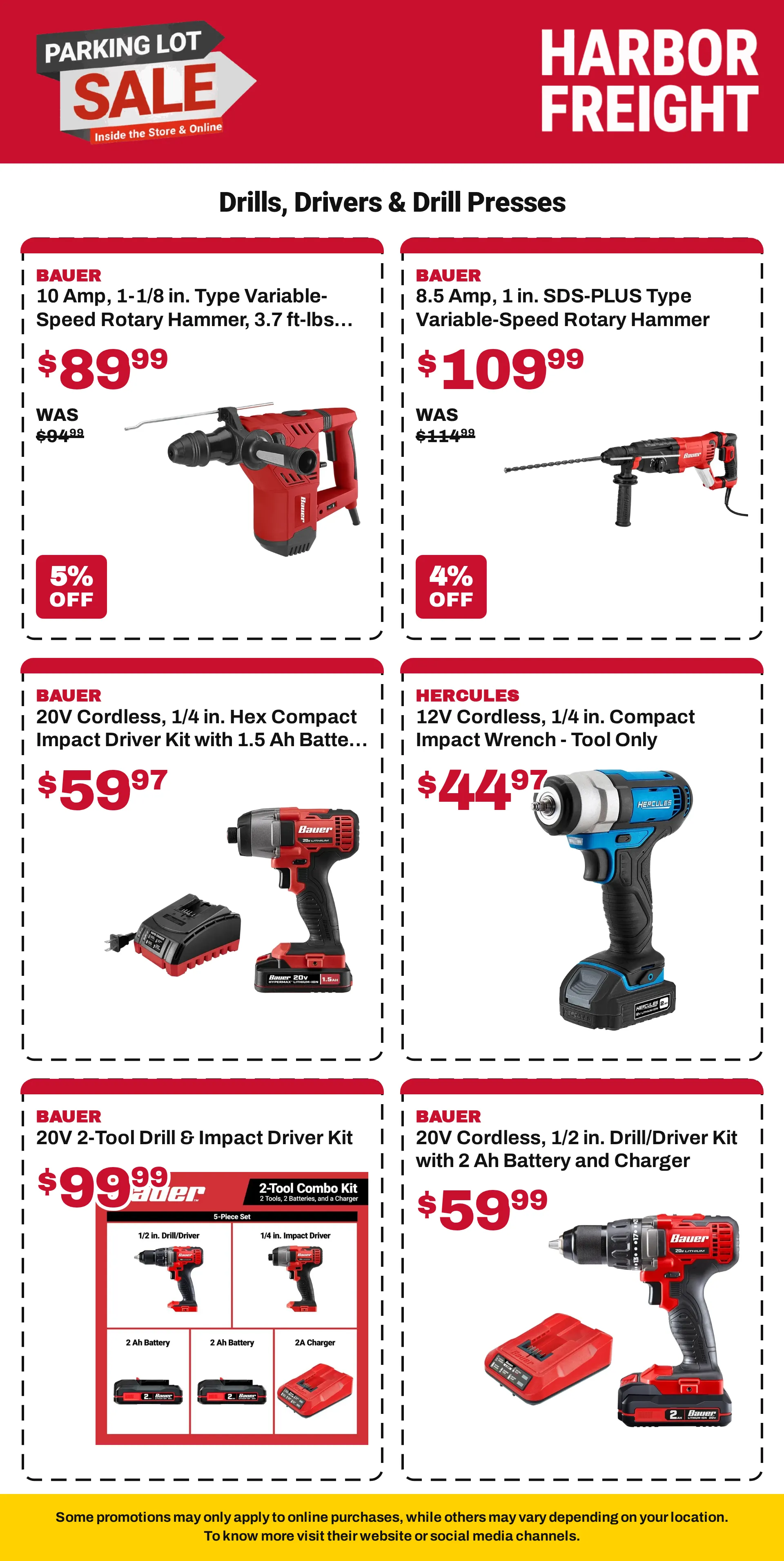 Weekly ad Harbor Freight — Tools — 2026-09-21 from September 21 to November 6 2026 - Page 30