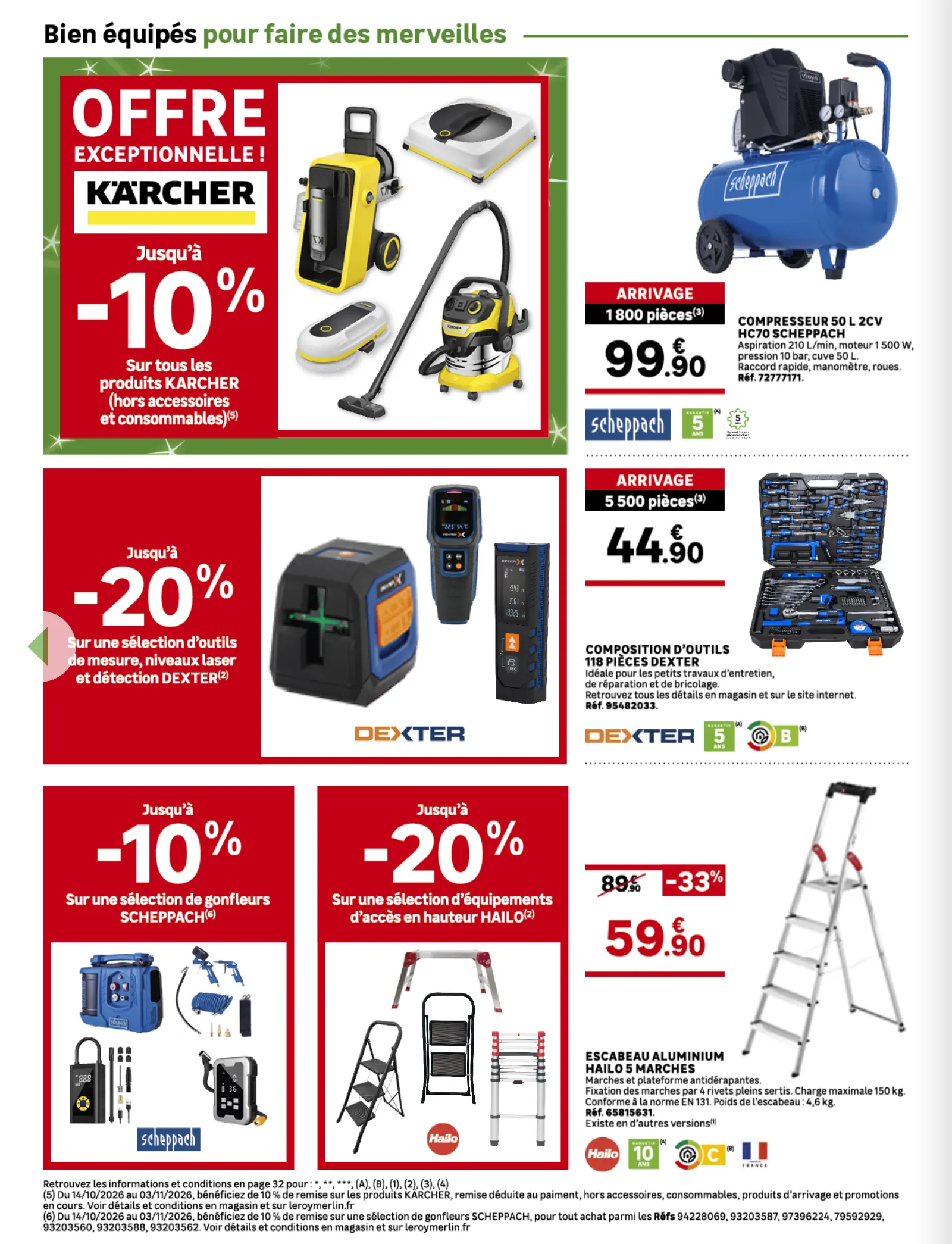 Leroy Merlin — 2026-10-14 du 14 octobre au 3 novembre 2026 - Catalogue page 30