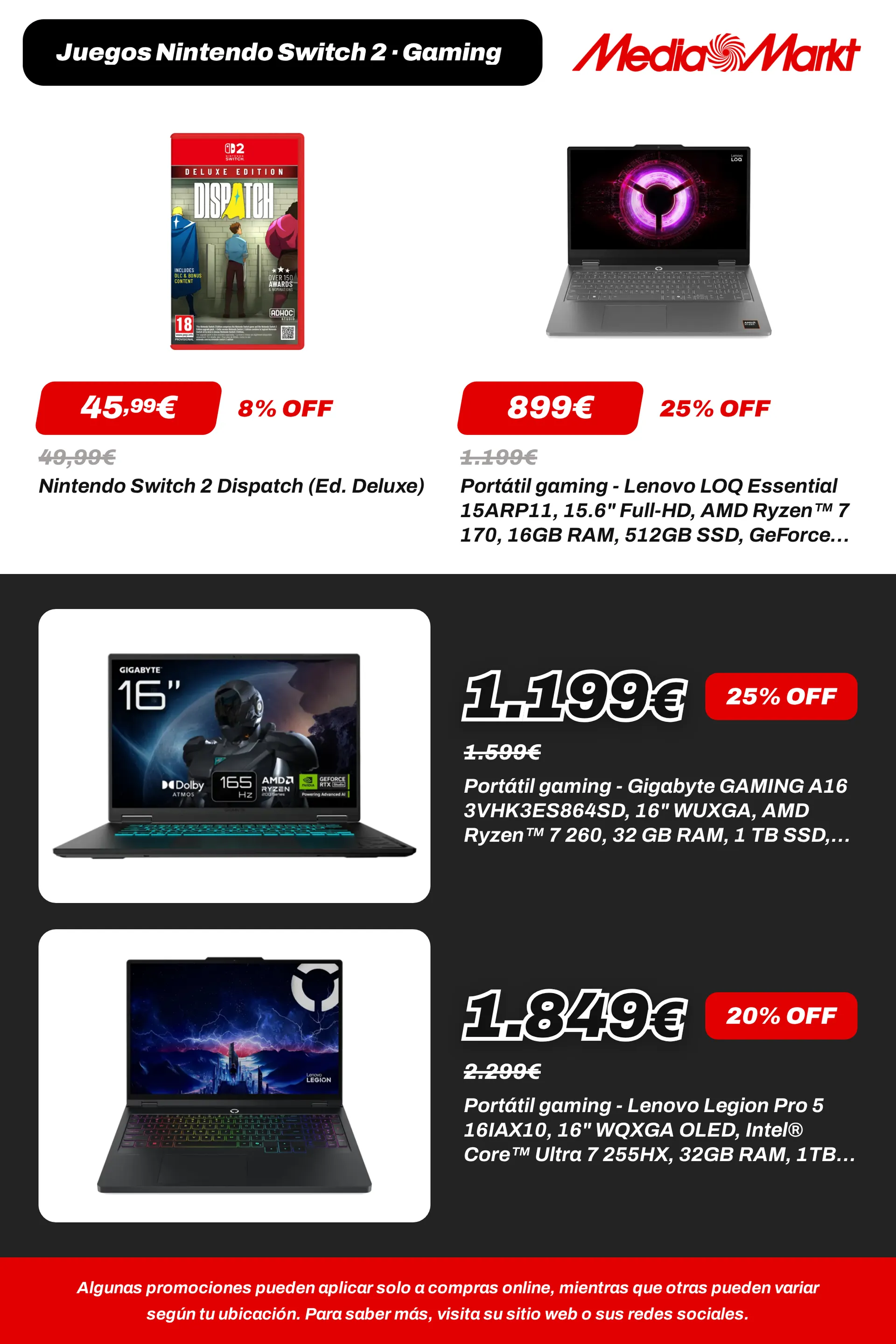 Catálogo de MediaMarkt — Gaming — 2026-09-14 14 de septiembre al 30 de septiembre 2026 - Página 30