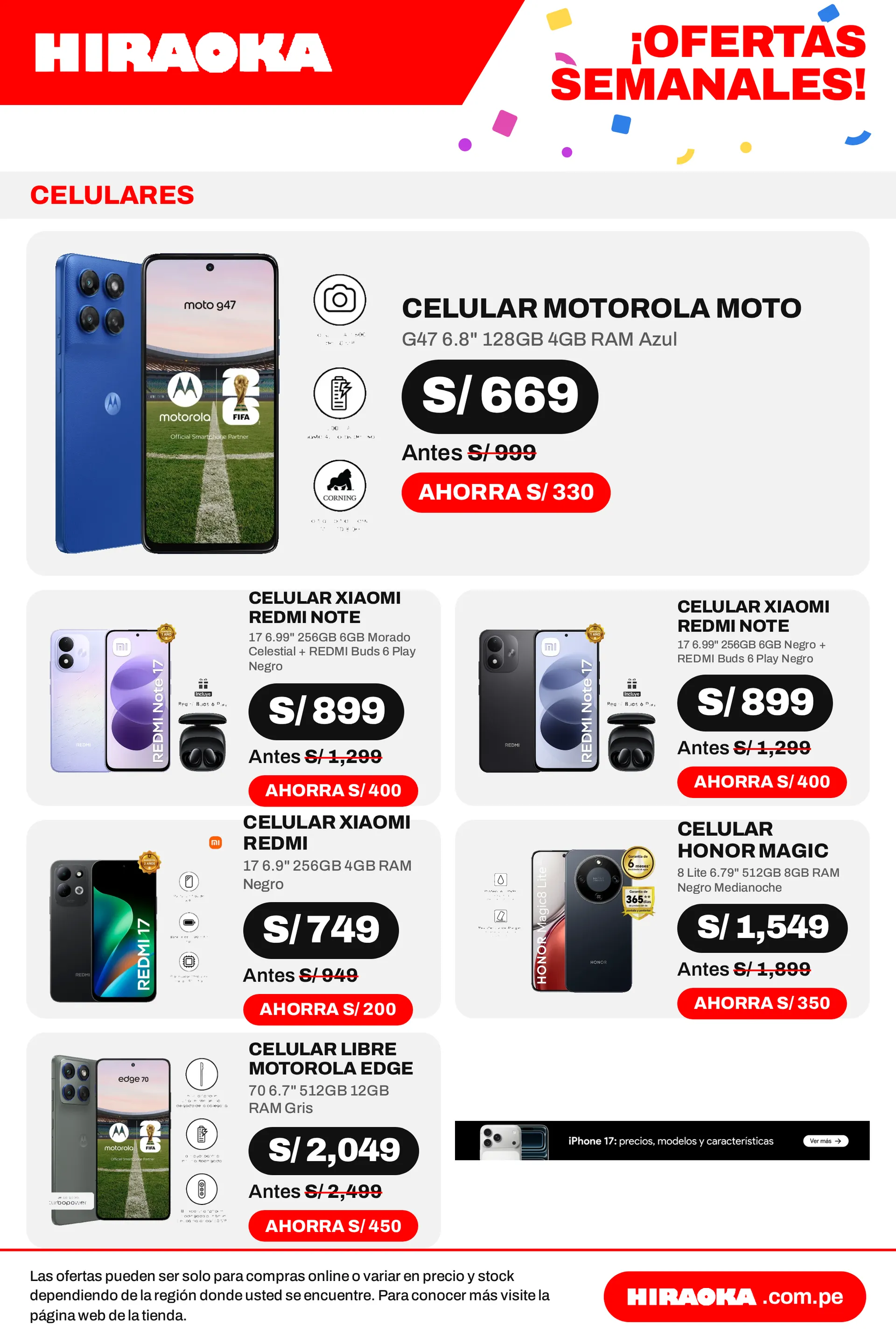 Catalogo de Hiraoka — 2026-10-06 6 de octubre al 21 de octubre 2026 - Pag 31