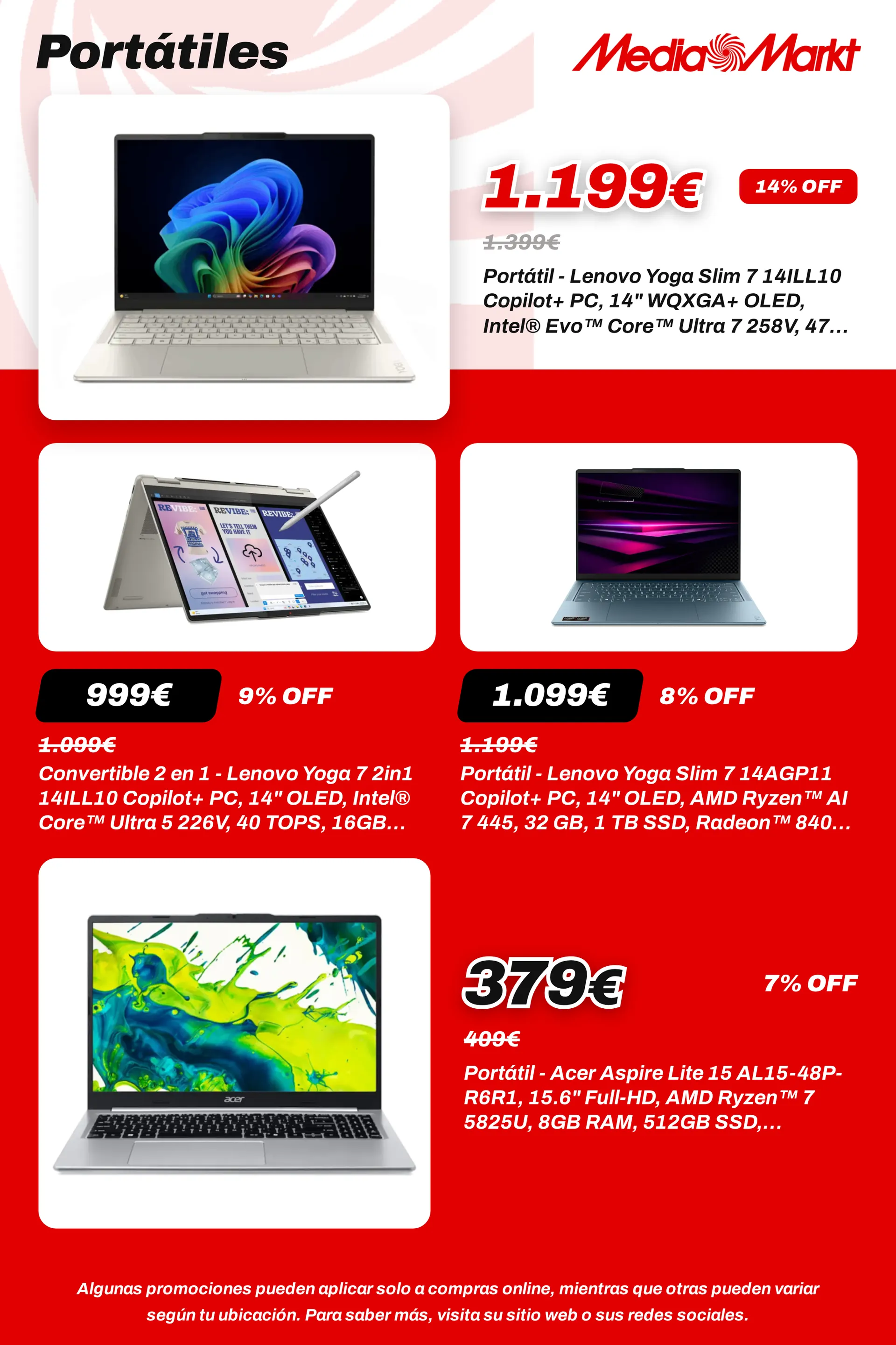 Catálogo de MediaMarkt — Portatiles — 2026-09-14 14 de septiembre al 5 de octubre 2026 - Página 31