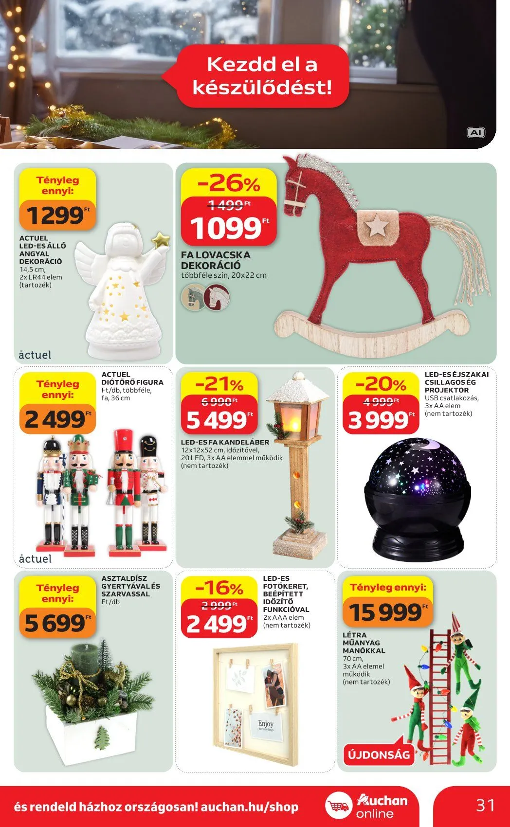 Katalógus Auchan — 2026-10-30 október 22.-tól november 4.-ig 2026. - Oldal 31