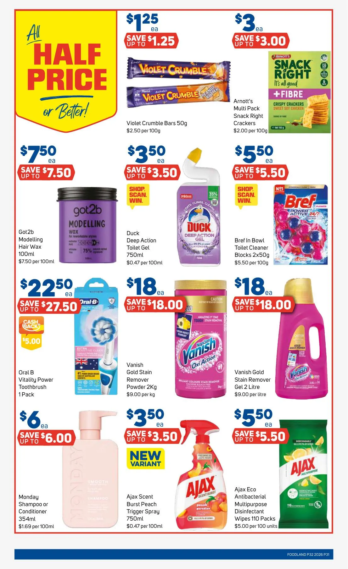 Foodland — 2026-08-05 - Catalogue valid from 5 August to 11 August 2026 - page 31