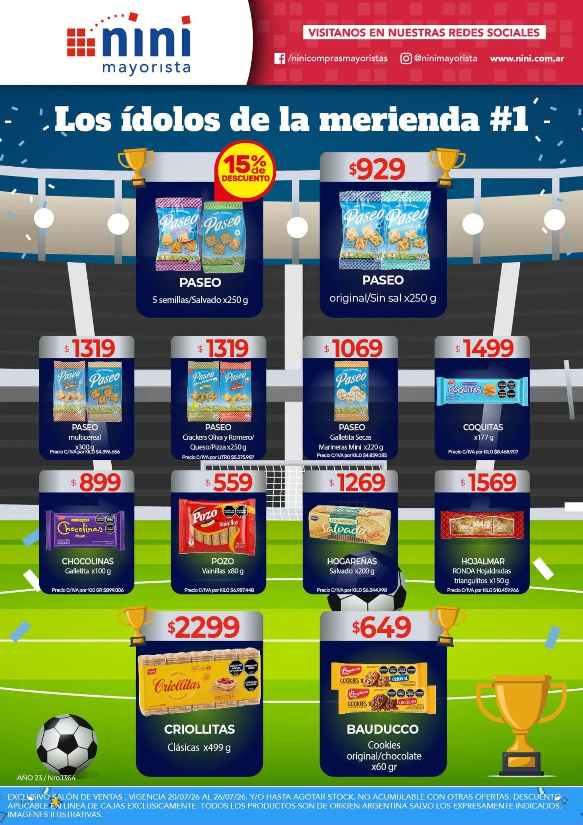 Ofertas de Nini Mayorista — 2026-07-21 21 de julio al 26 de julio 2026 - Página 32 del catálogo
