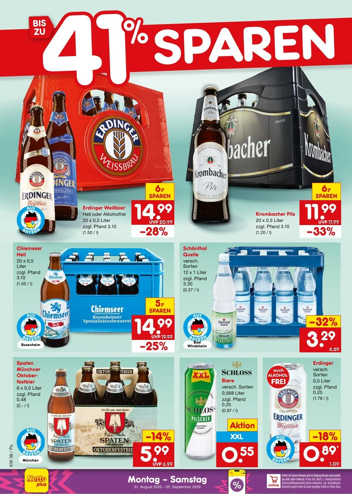 Netto Marken-Discount — 2026-08-31 van 31 augustus tot 5 september 2026 - Folder pagina 32