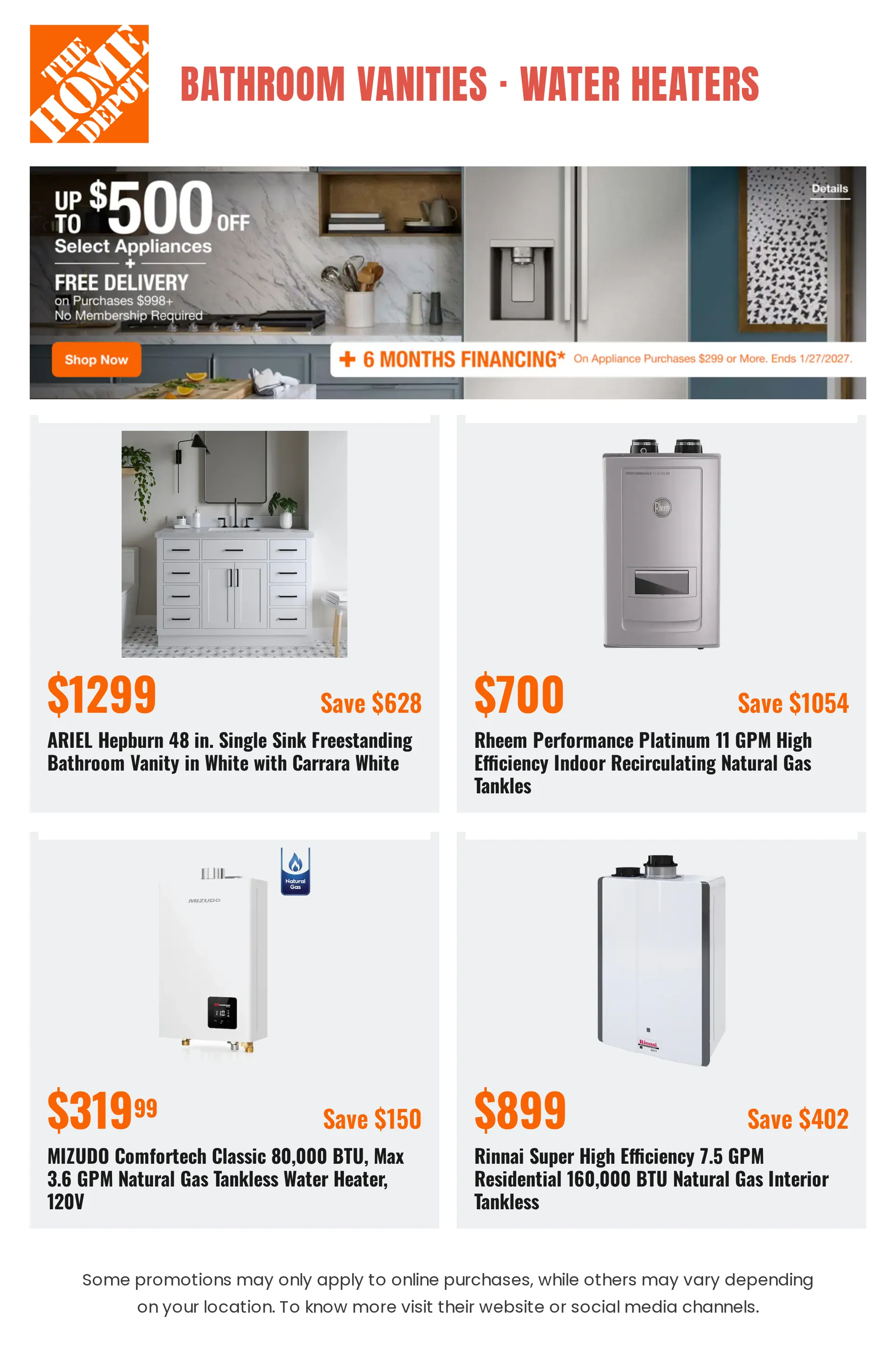 Weekly ad The Home Depot — Catálogo 1 — 2026-10-20 from October 20 to November 4 2026 - Page 32