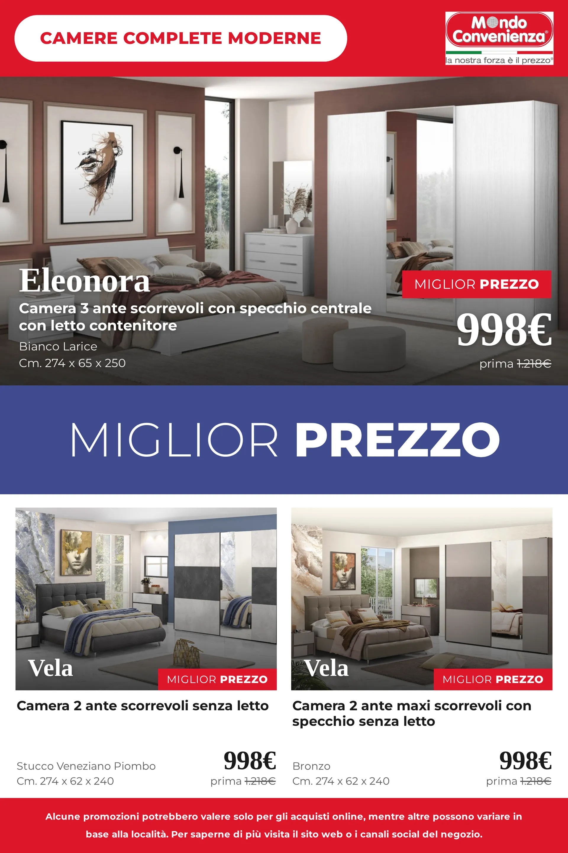 Mondo Convenienza — Catálogo 2 — 2026-10-27 da 27 ottobre a 13 novembre di 2026 - Pagina del volantino 32