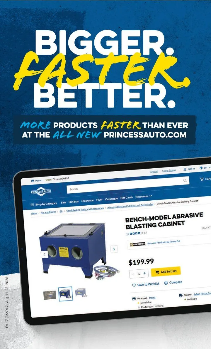 Princess Auto — 2026-08-20 from August 11 to August 23 2026 - flyer page 32