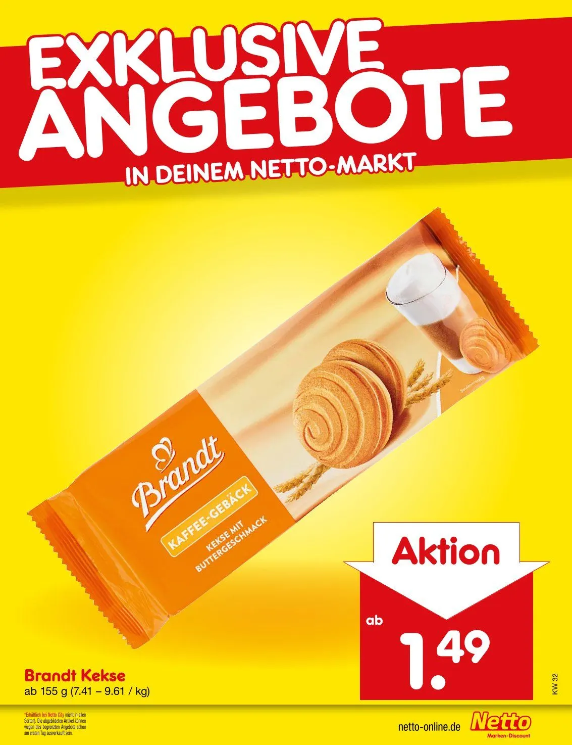 Netto Marken-Discount — 2026-08-03 van 3 augustus tot 8 augustus 2026 - Folder pagina 32