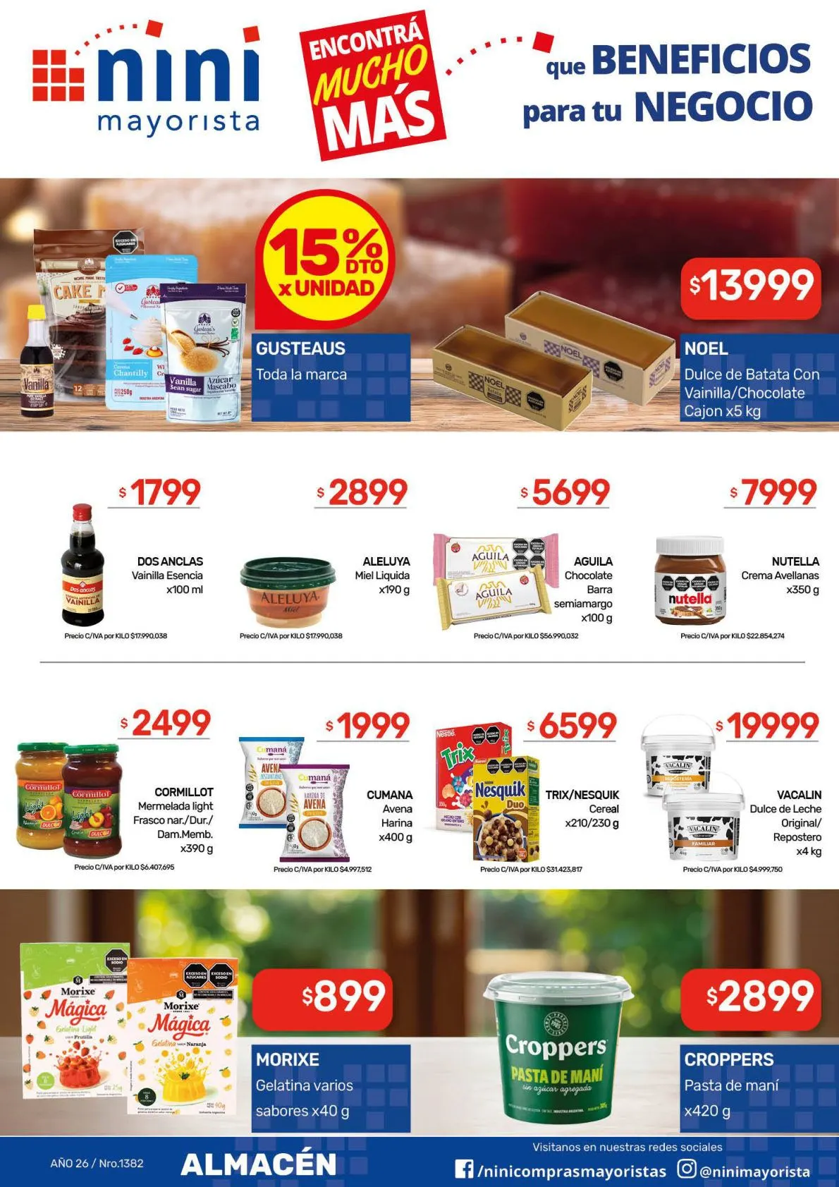 Ofertas de Nini Mayorista — 2026-10-19 19 de octubre al 25 de octubre 2026 - Página 32 del catálogo