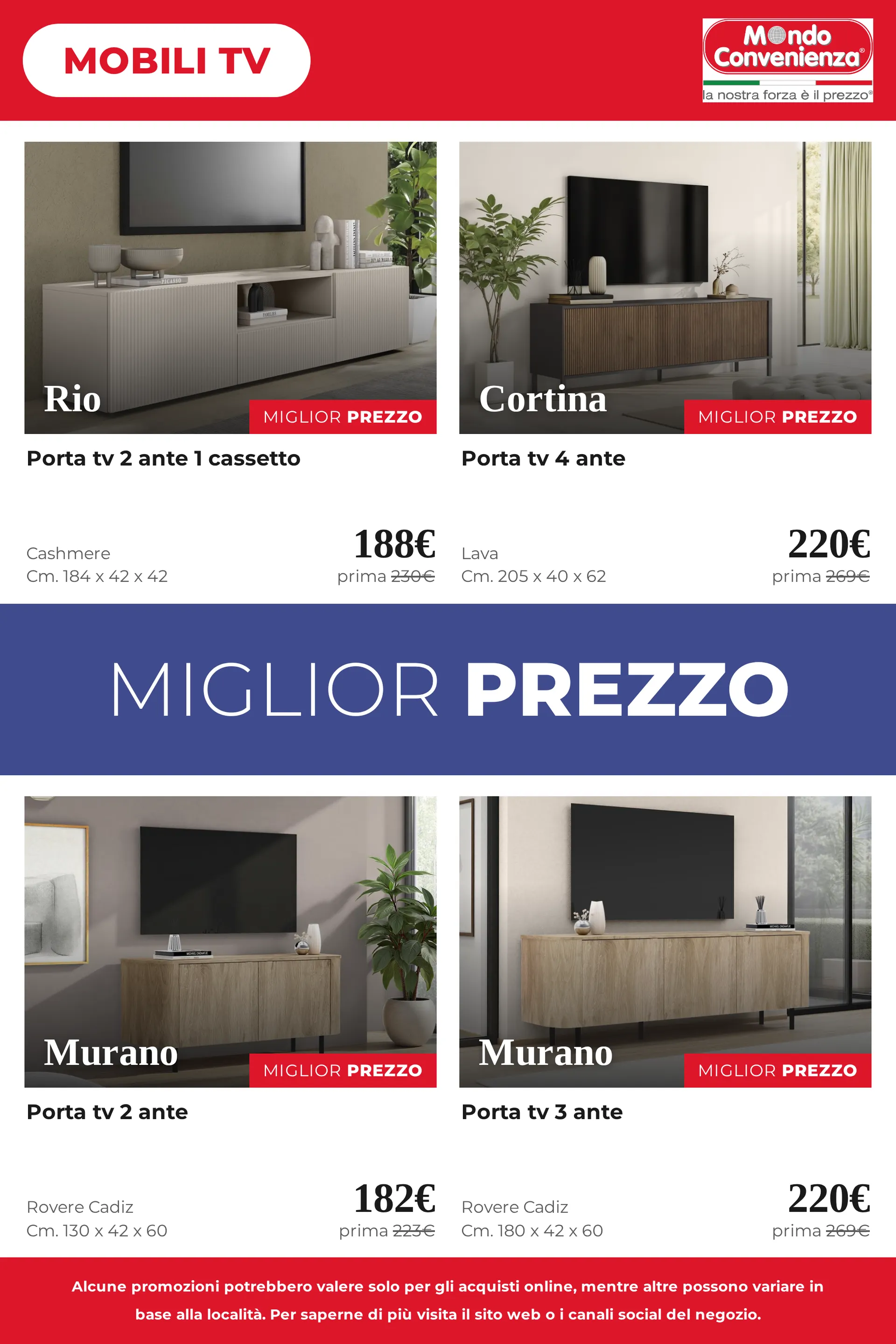 Mondo Convenienza — Catálogo 1 — 2026-09-23 da 23 settembre a 12 ottobre di 2026 - Pagina del volantino 33