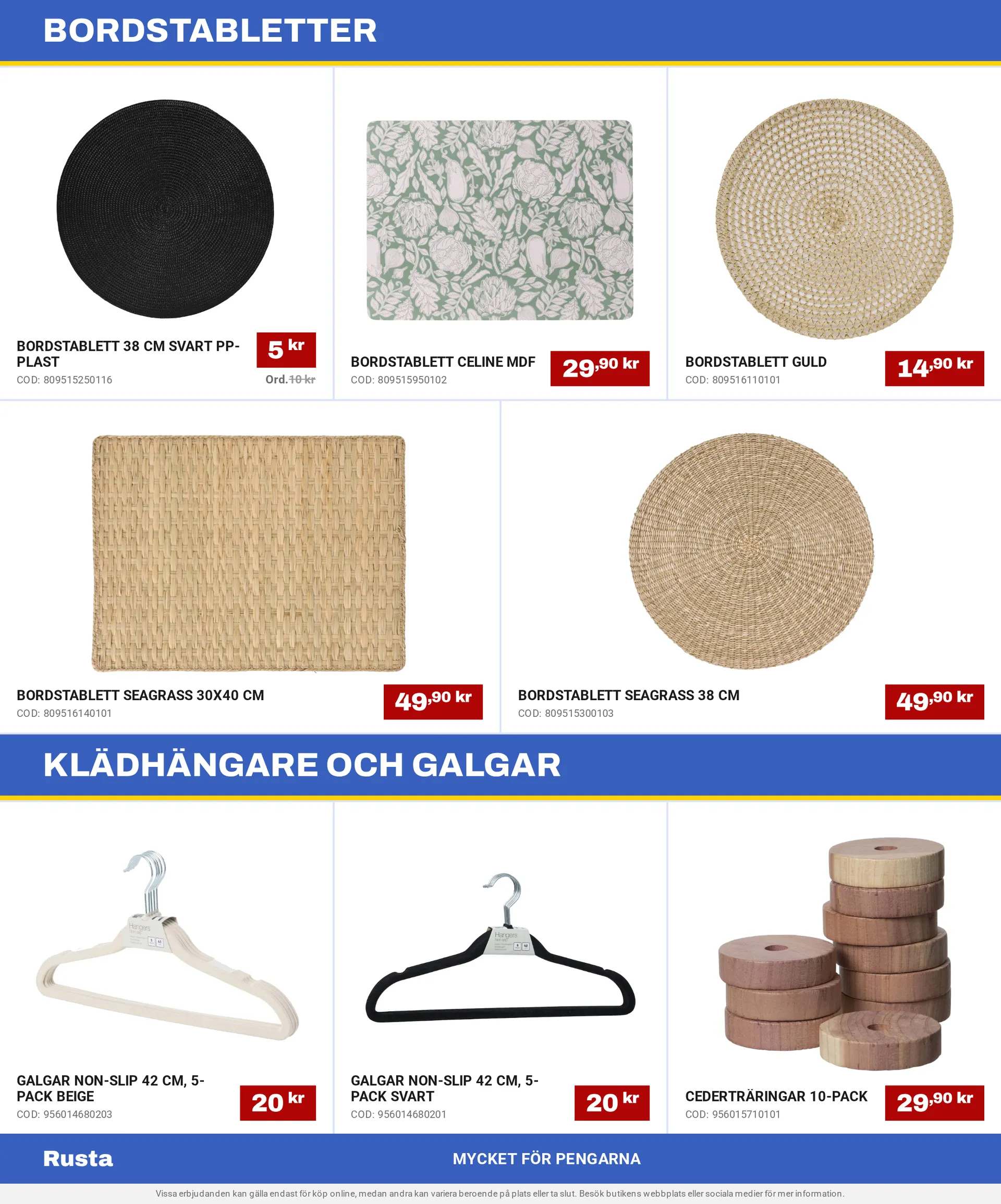 Rusta — 2026-09-11 från 11 september till 28 september 2026 - Reklamblad sidor 33