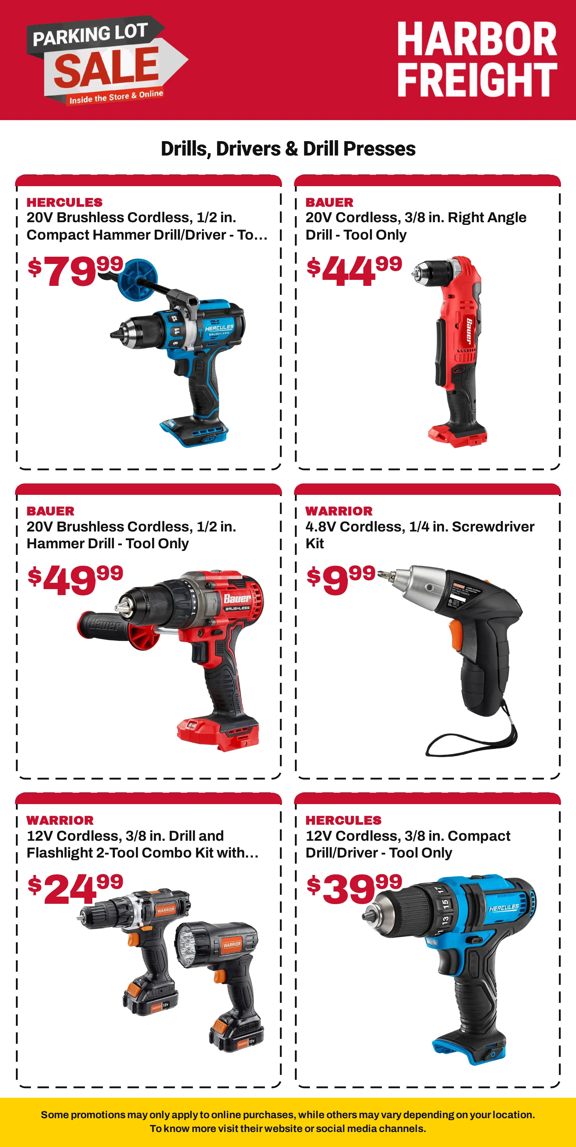 Weekly ad Harbor Freight — Tools — 2026-09-21 from September 21 to November 6 2026 - Page 33