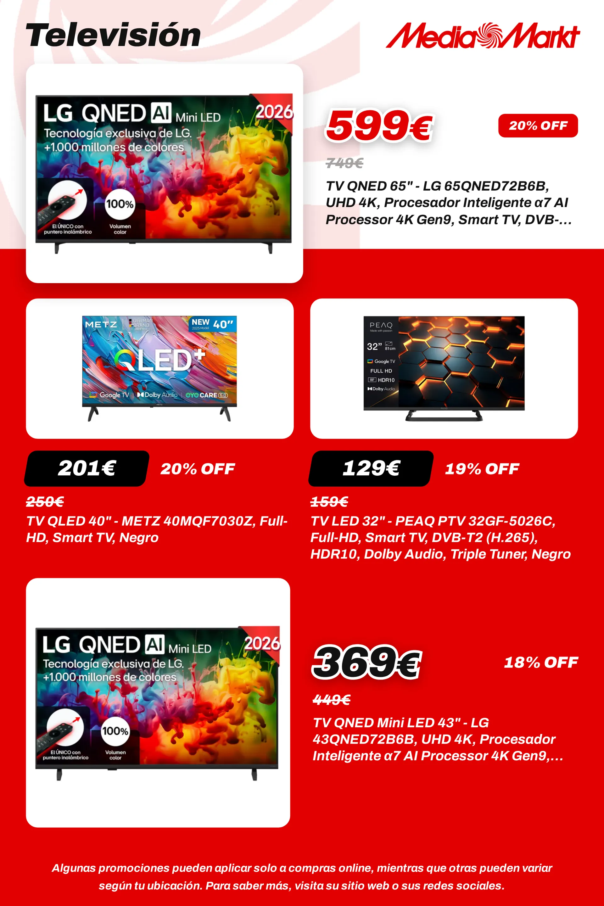 Catálogo de MediaMarkt — TVs y Monitores — 2026-09-14 14 de septiembre al 5 de octubre 2026 - Página 33