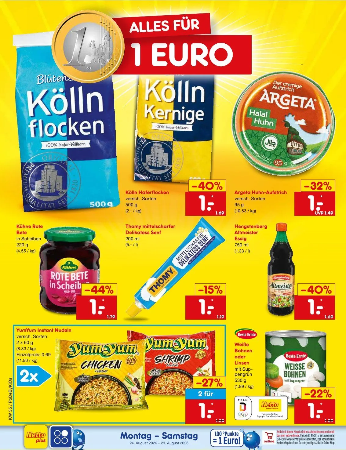 Netto Marken-Discount — 2026-08-24 van 24 augustus tot 29 augustus 2026 - Folder pagina 33